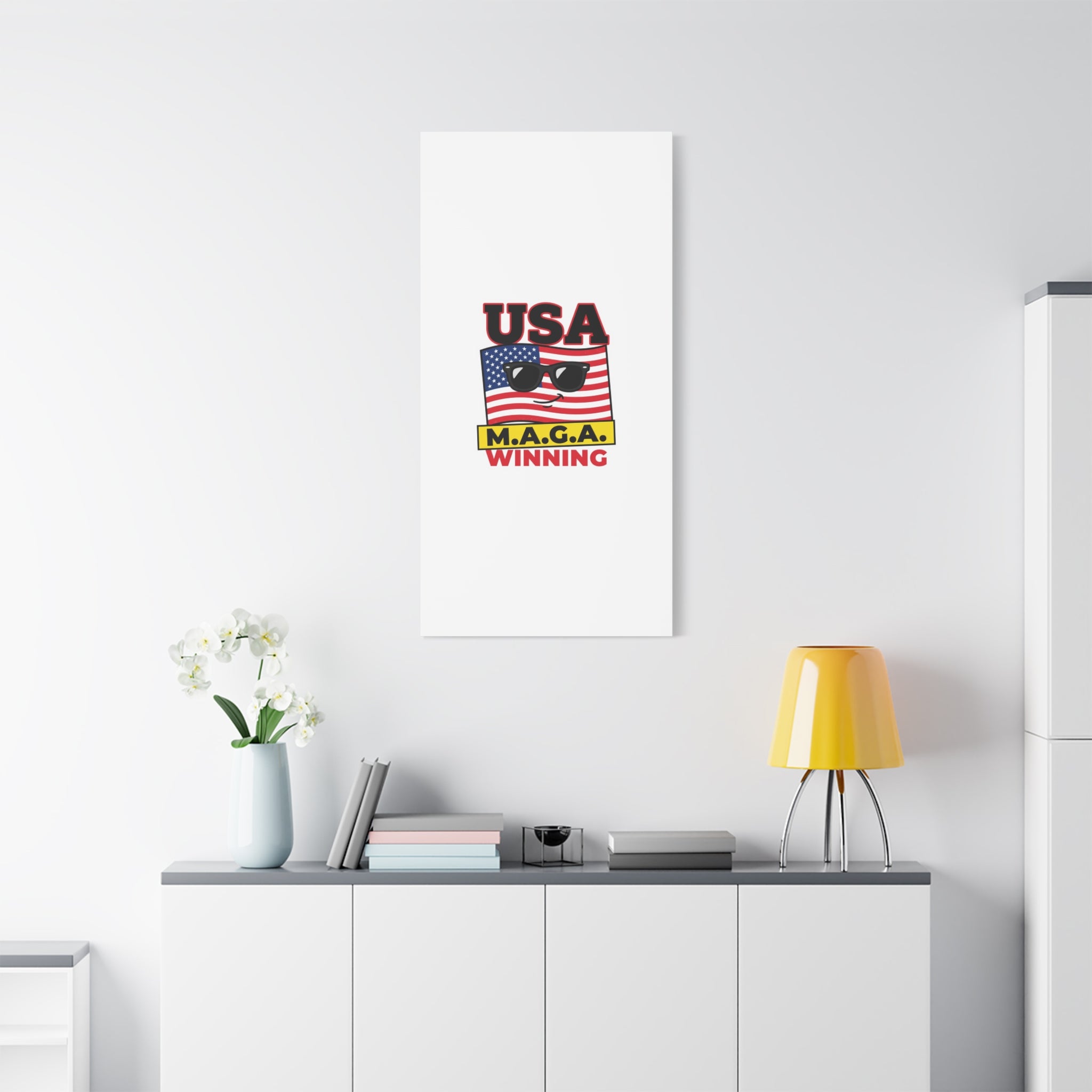 USA winning Canvas