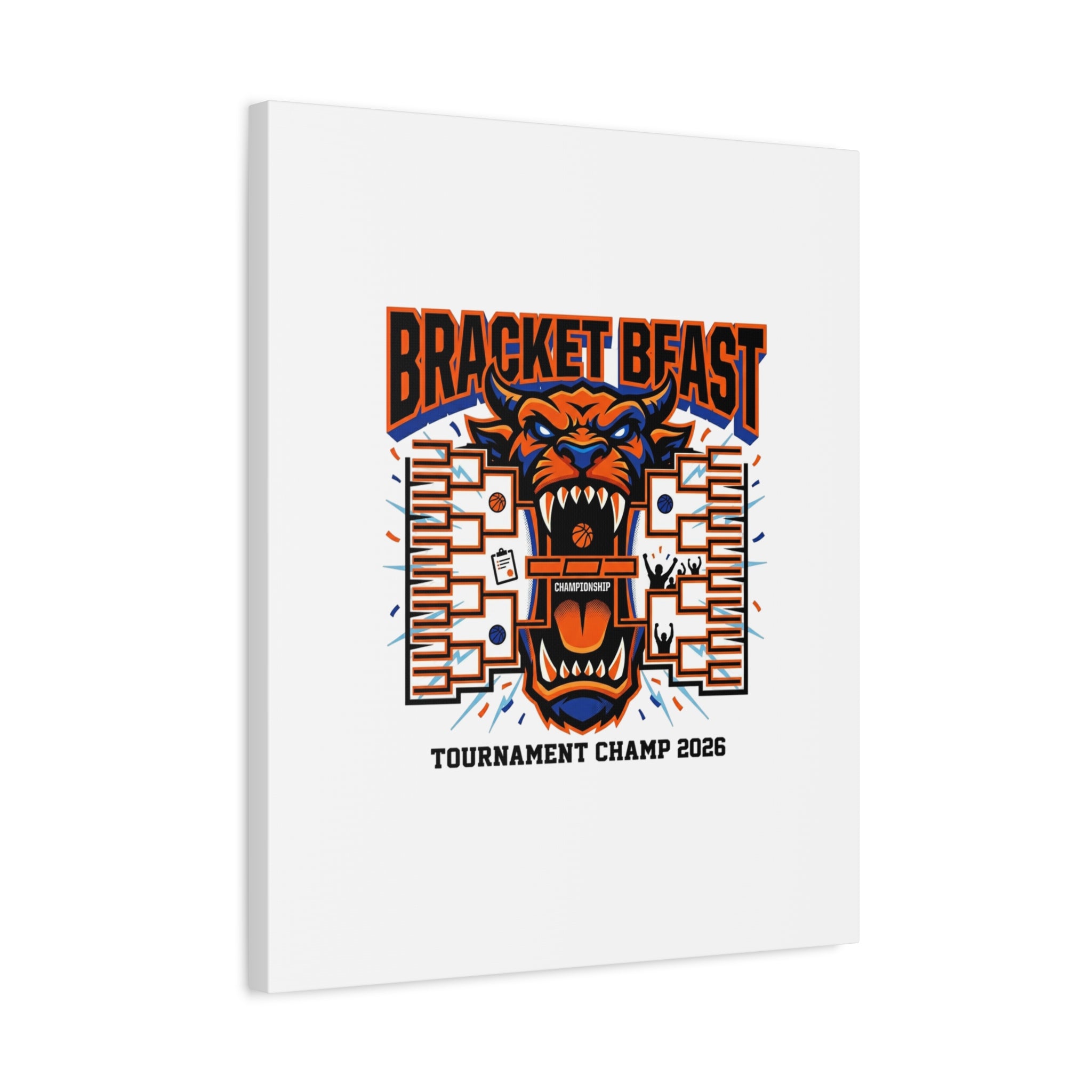 Bracket Beast Canvas | College Tournament Bracket, Gameday Hoops 2026
