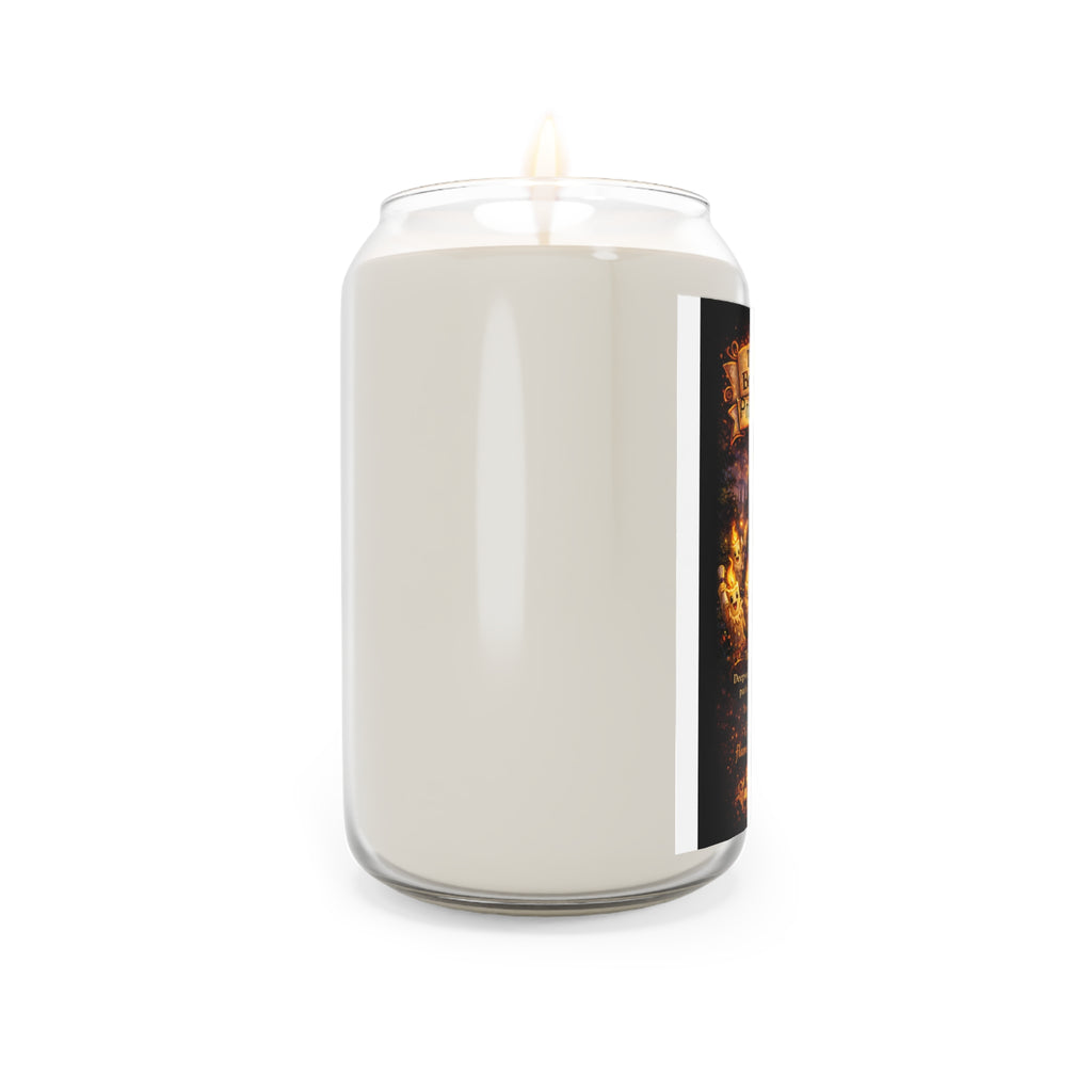 Soy Scented Candle — 'The First Flame Beyond the Gate' 13.75oz
