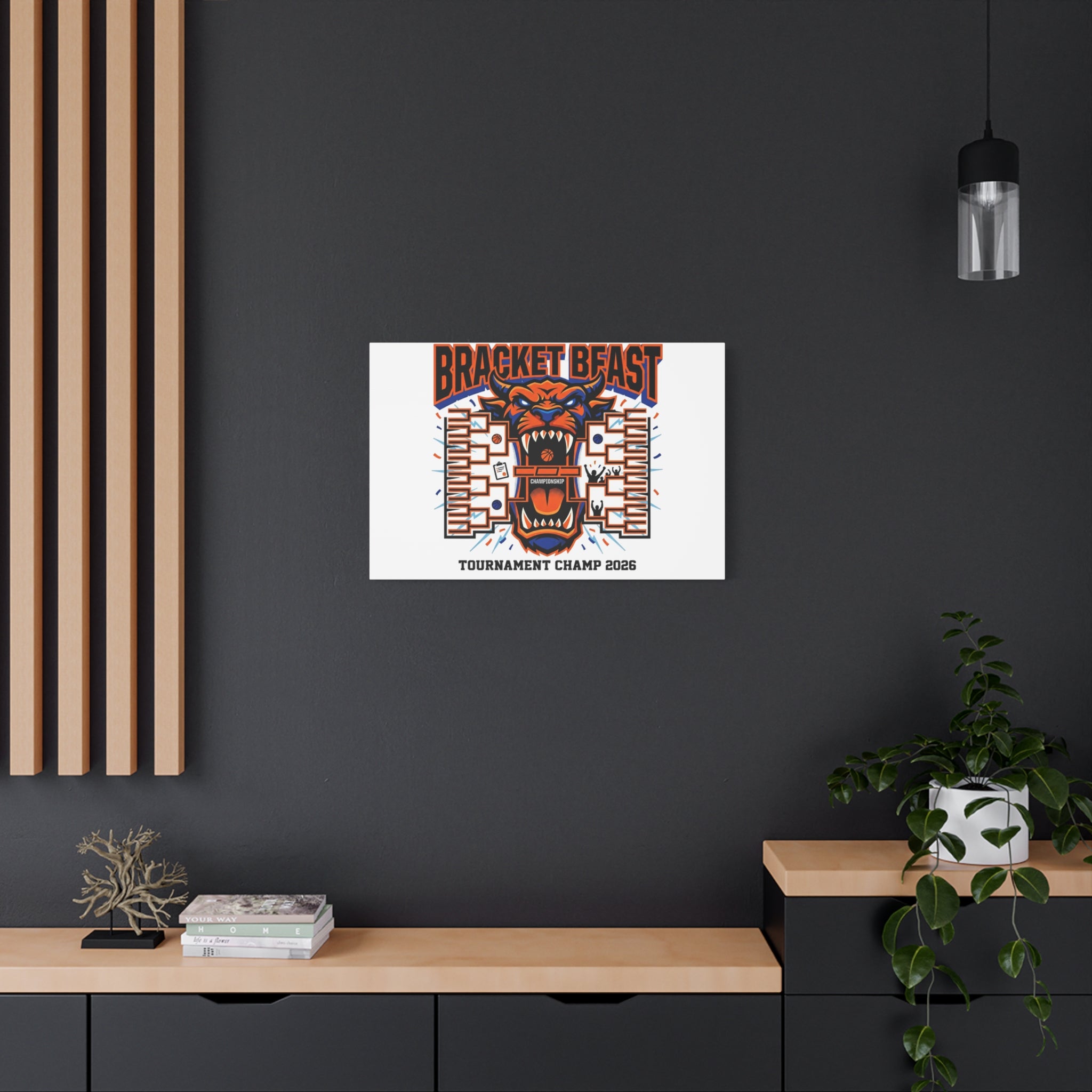 Bracket Beast Canvas | College Tournament Bracket, Gameday Hoops 2026