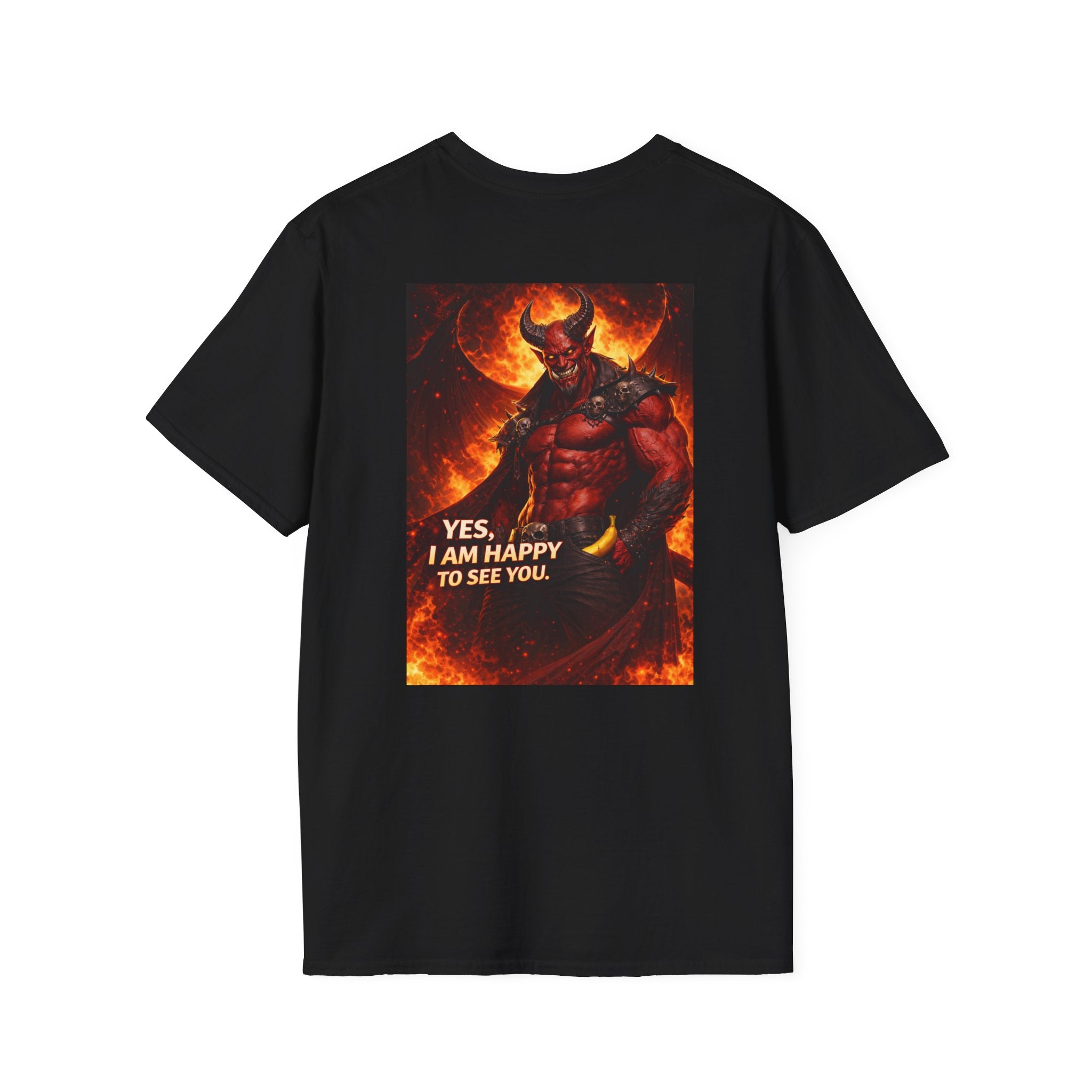 Standing Seven Orgy Coin Graphic T-Shirt