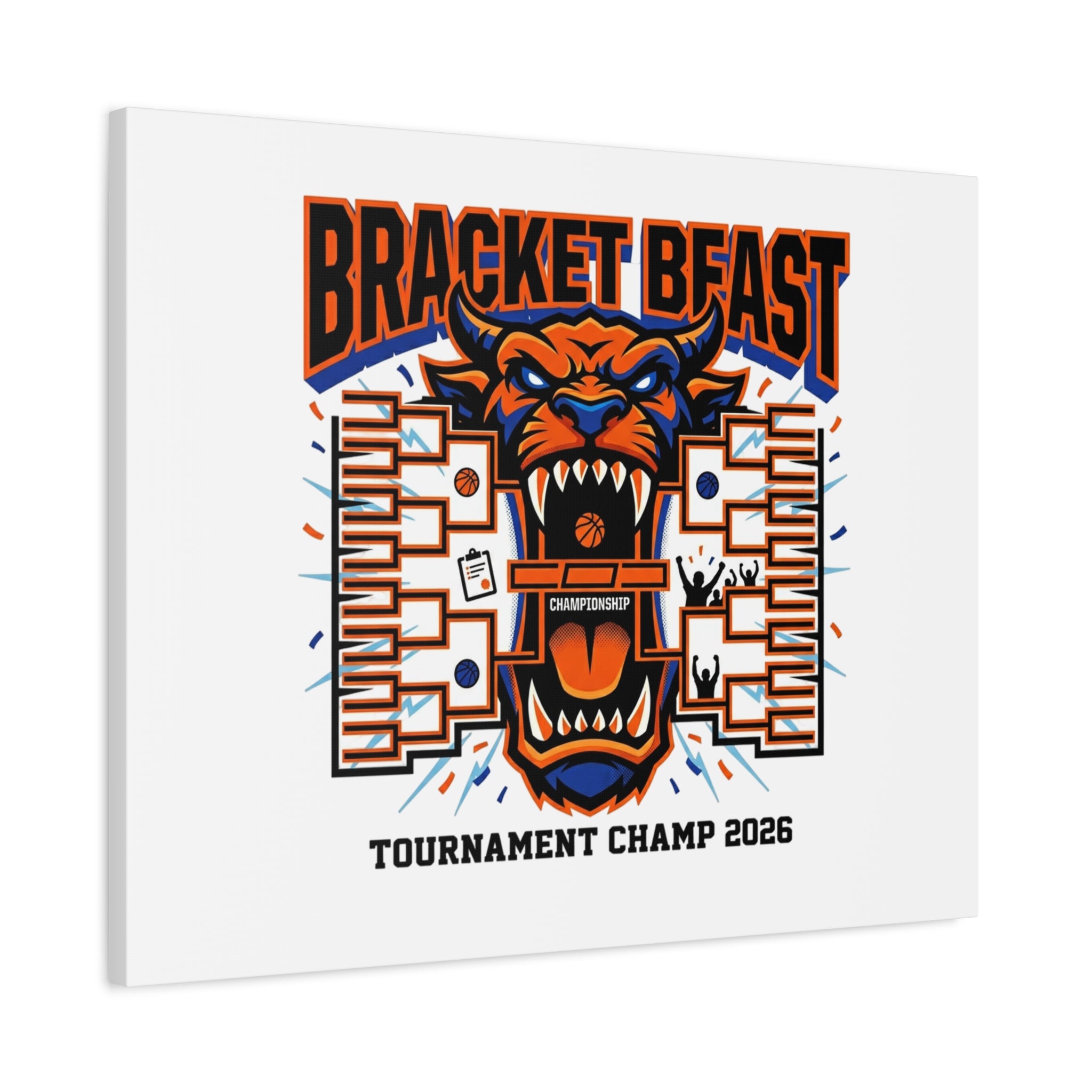 Bracket Beast Canvas | College Tournament Bracket, Gameday Hoops 2026