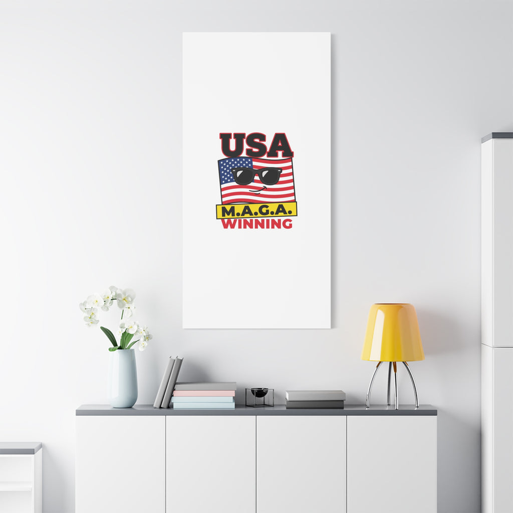 USA winning Canvas