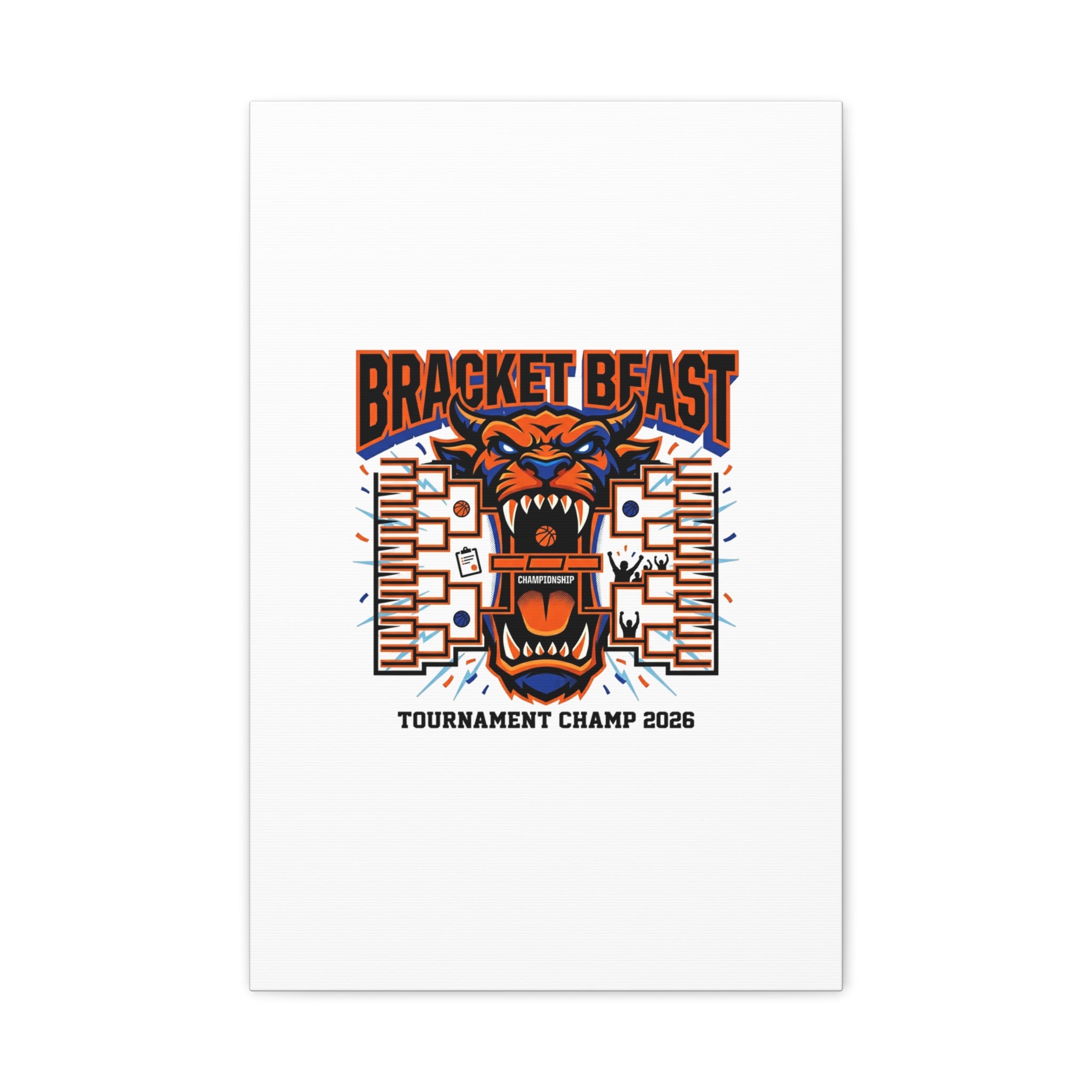 Bracket Beast Canvas | College Tournament Bracket, Gameday Hoops 2026