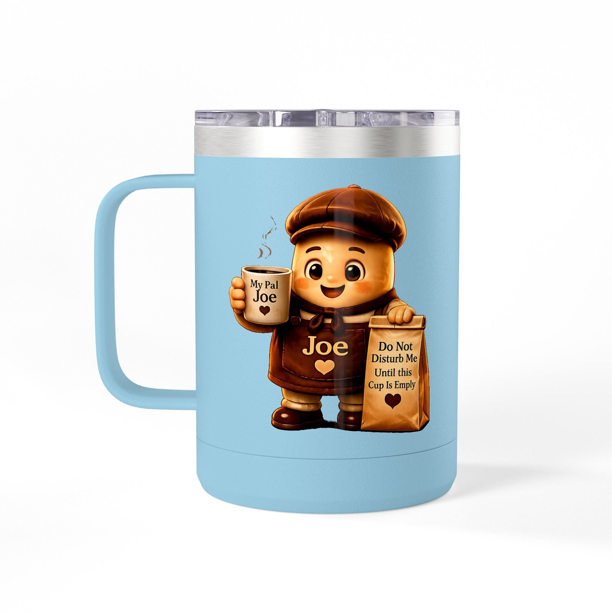 My Pal Joe Coffee Mug Tumbler – 15oz Insulated Coffee Cup