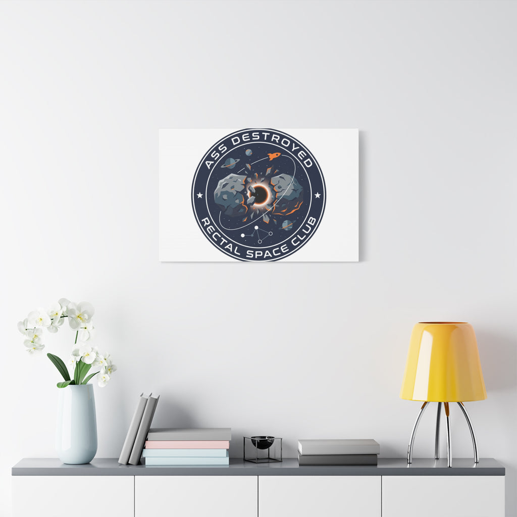 Cosmic Mission Patch Canvas | Space, Rocket, Astronaut, Deep Space
