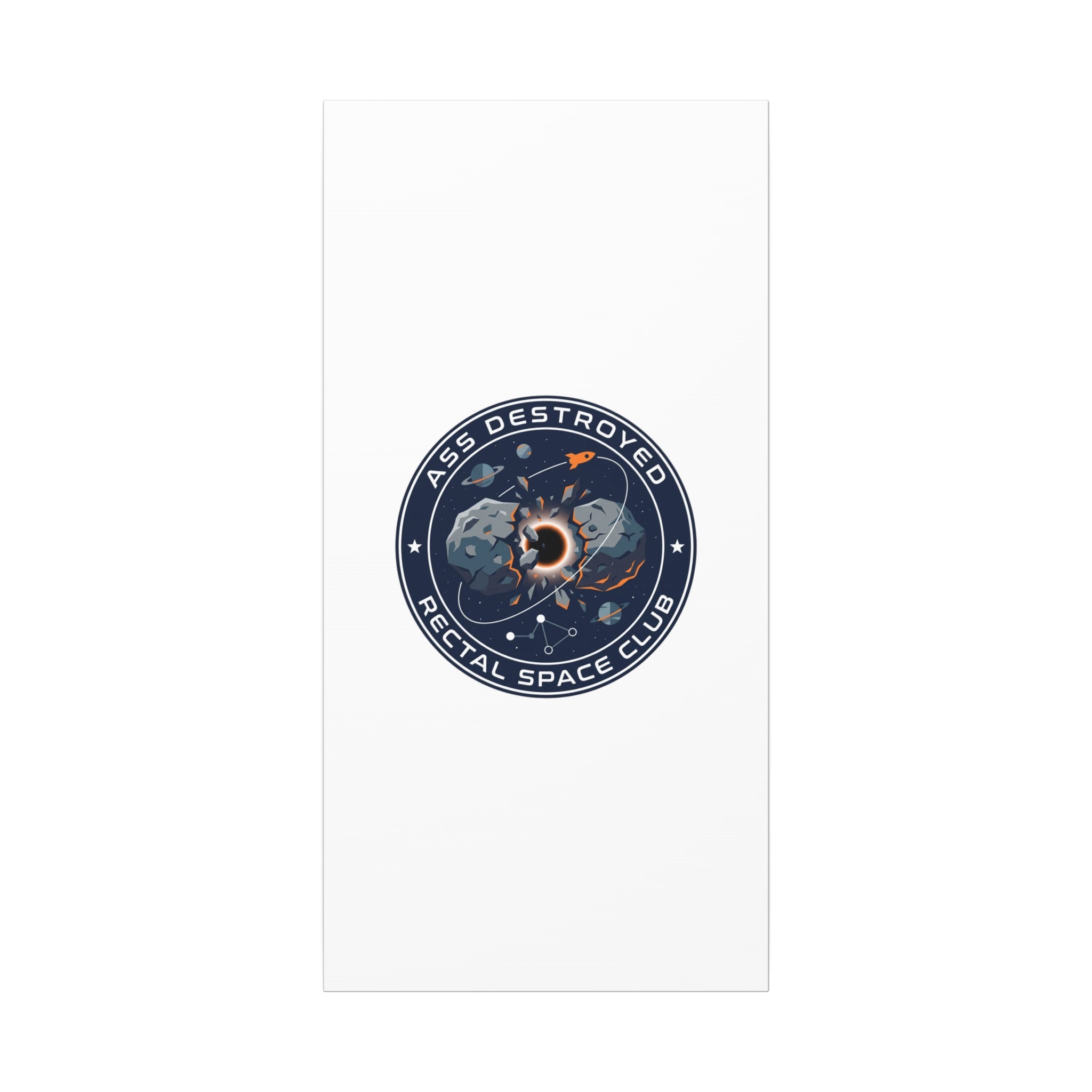 Cosmic Mission Patch Canvas | Space, Rocket, Astronaut, Deep Space