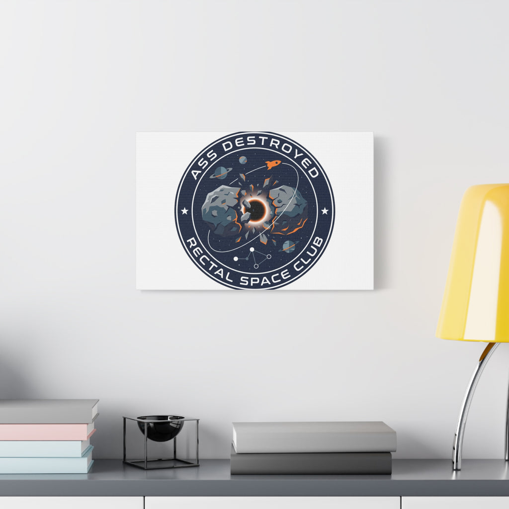 Cosmic Mission Patch Canvas | Space, Rocket, Astronaut, Deep Space