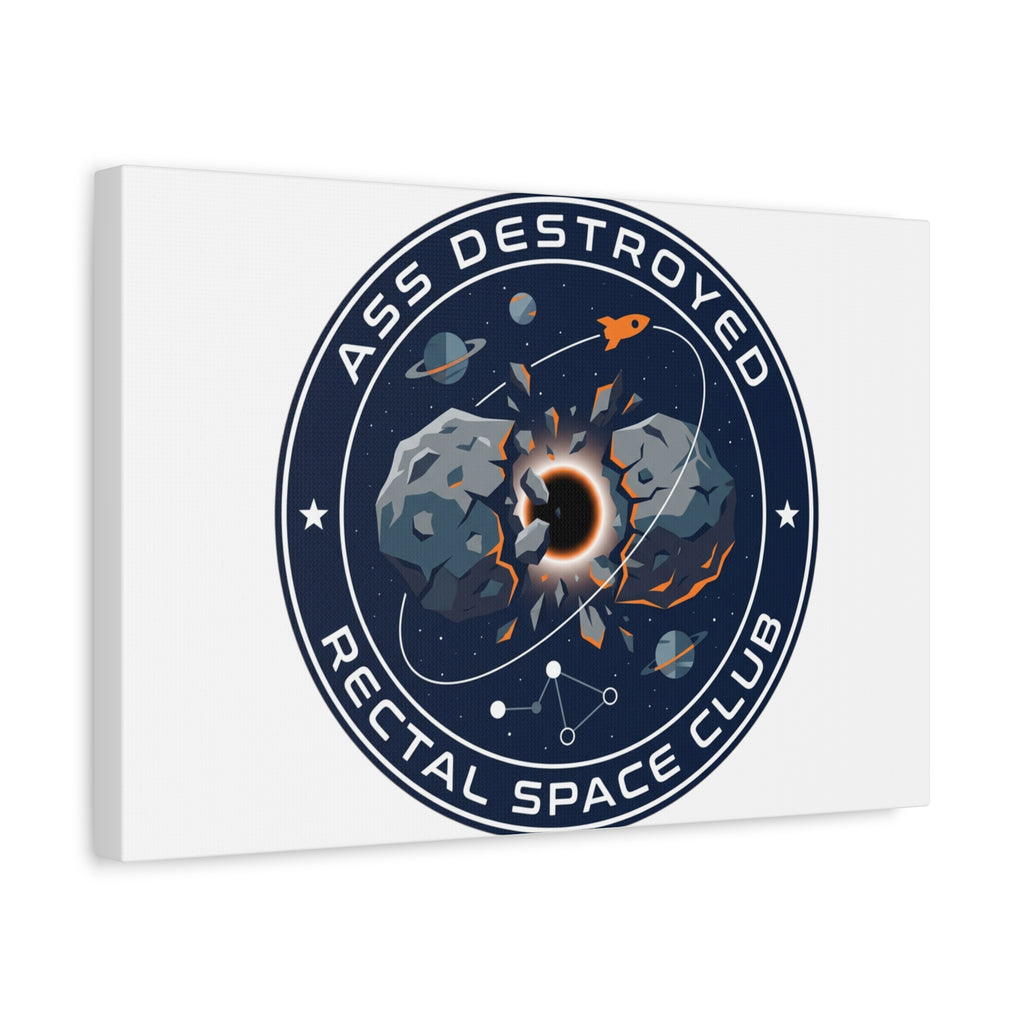 Cosmic Mission Patch Canvas | Space, Rocket, Astronaut, Deep Space