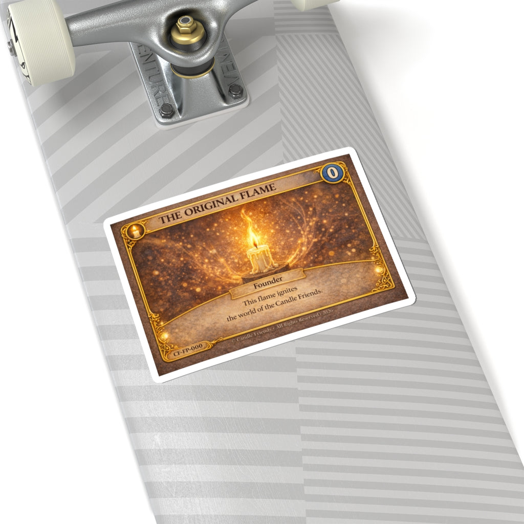 000 "The Original Flame" Trading Card Art Sticker