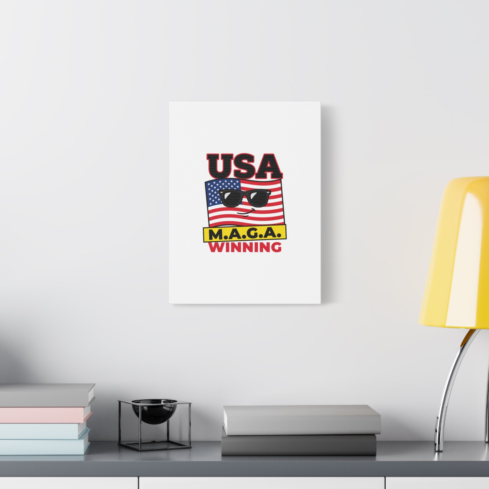 USA winning Canvas