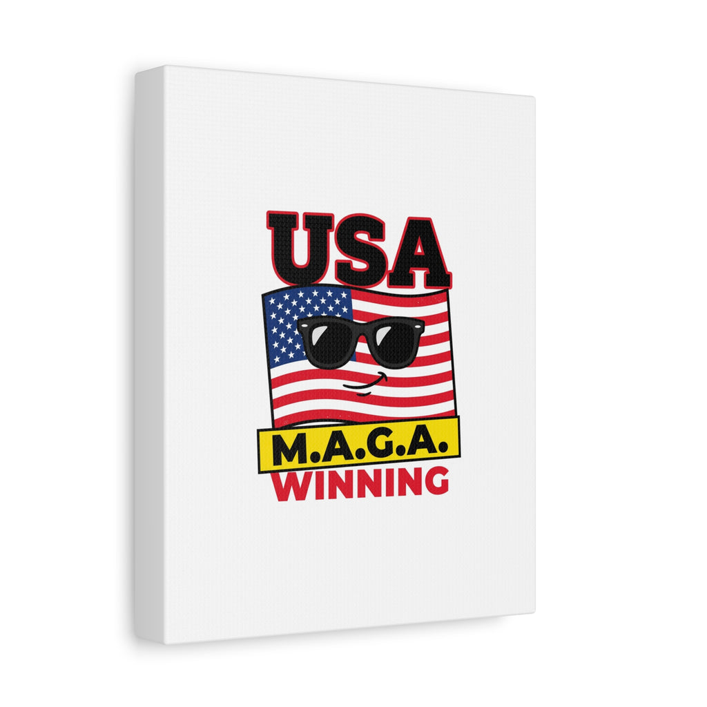 USA winning Canvas