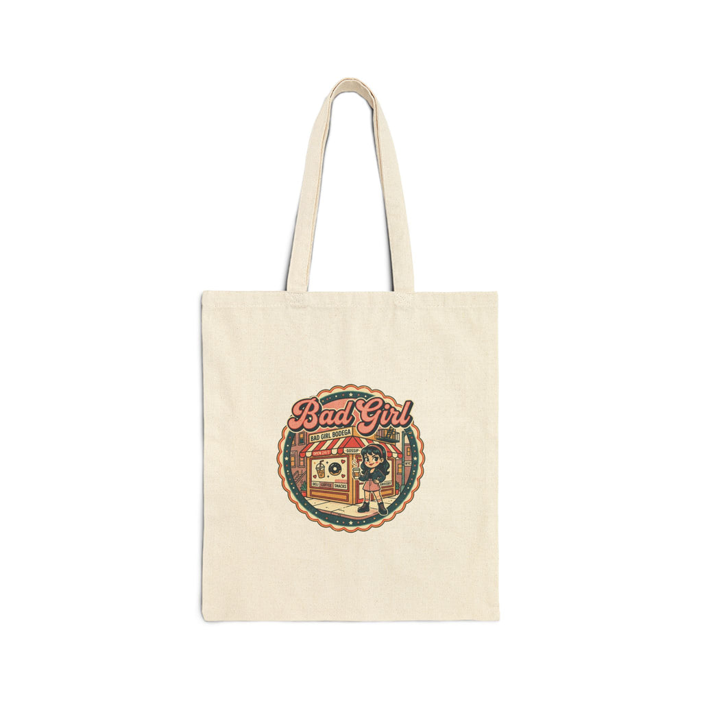 Bad Girl Bodega Tote | NYC corner store, Spanglish Y2K deli sign