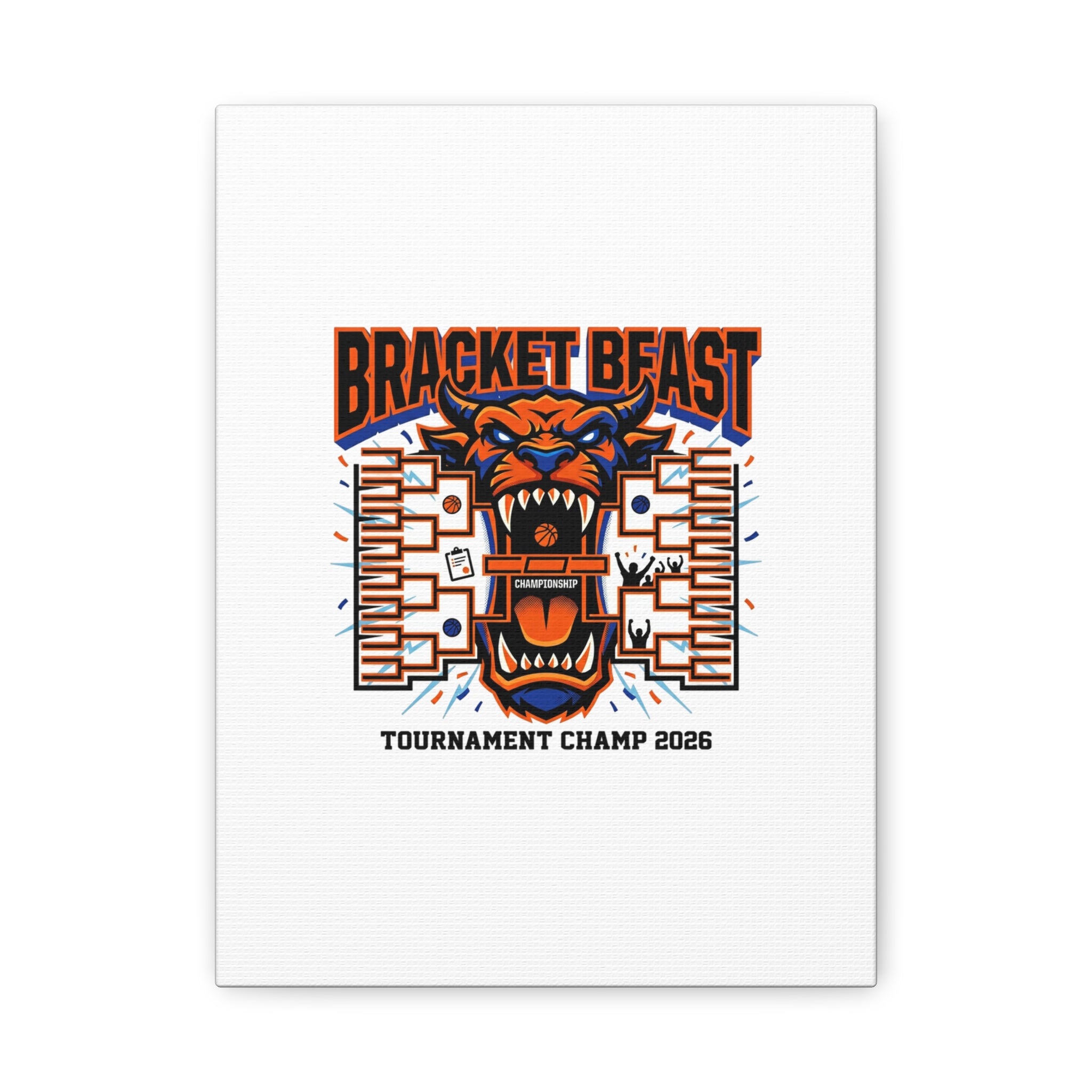 Bracket Beast Canvas | College Tournament Bracket, Gameday Hoops 2026