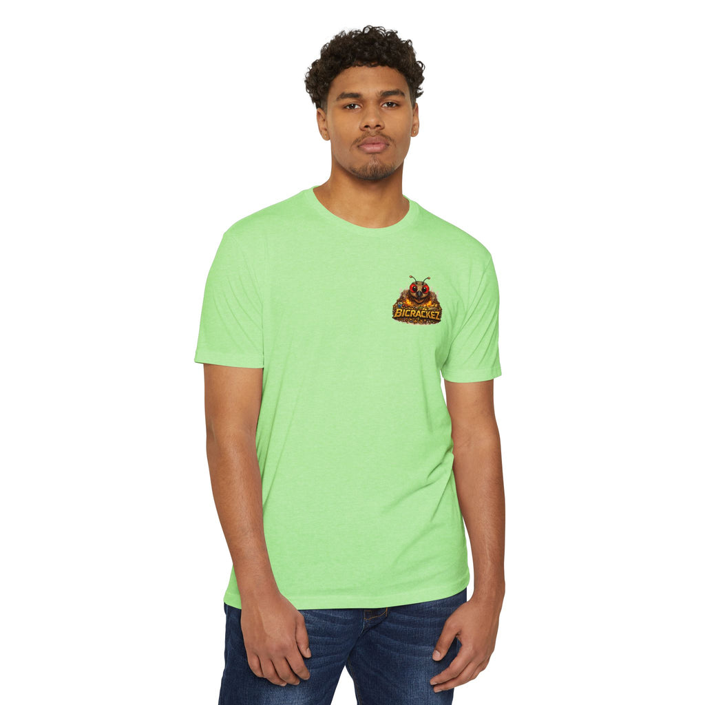 Family Flies Graphic T-Shirt — "Bicracketz" Retro Cartoon Tee