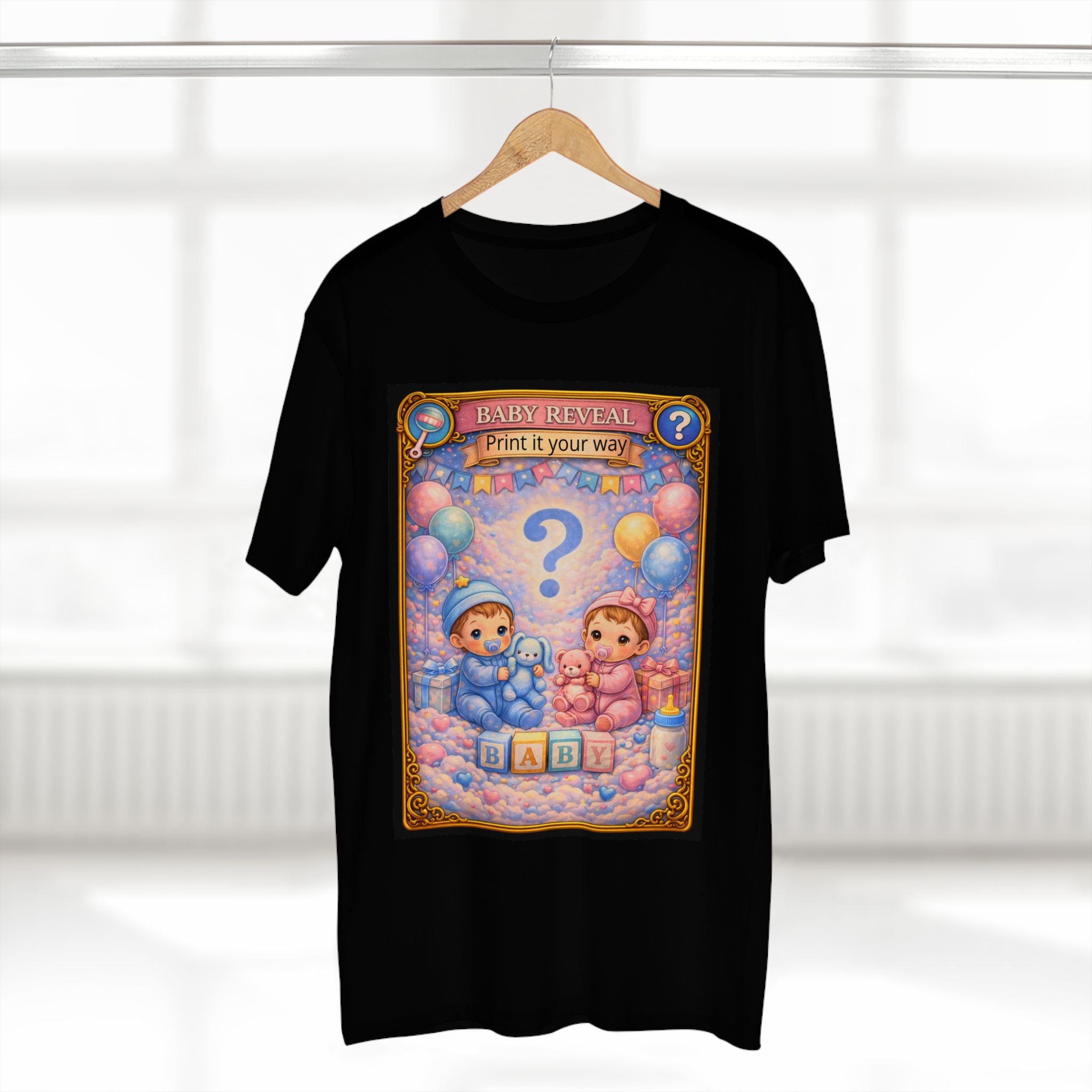 Gender Reveal T-Shirt — (Print It Your Way)