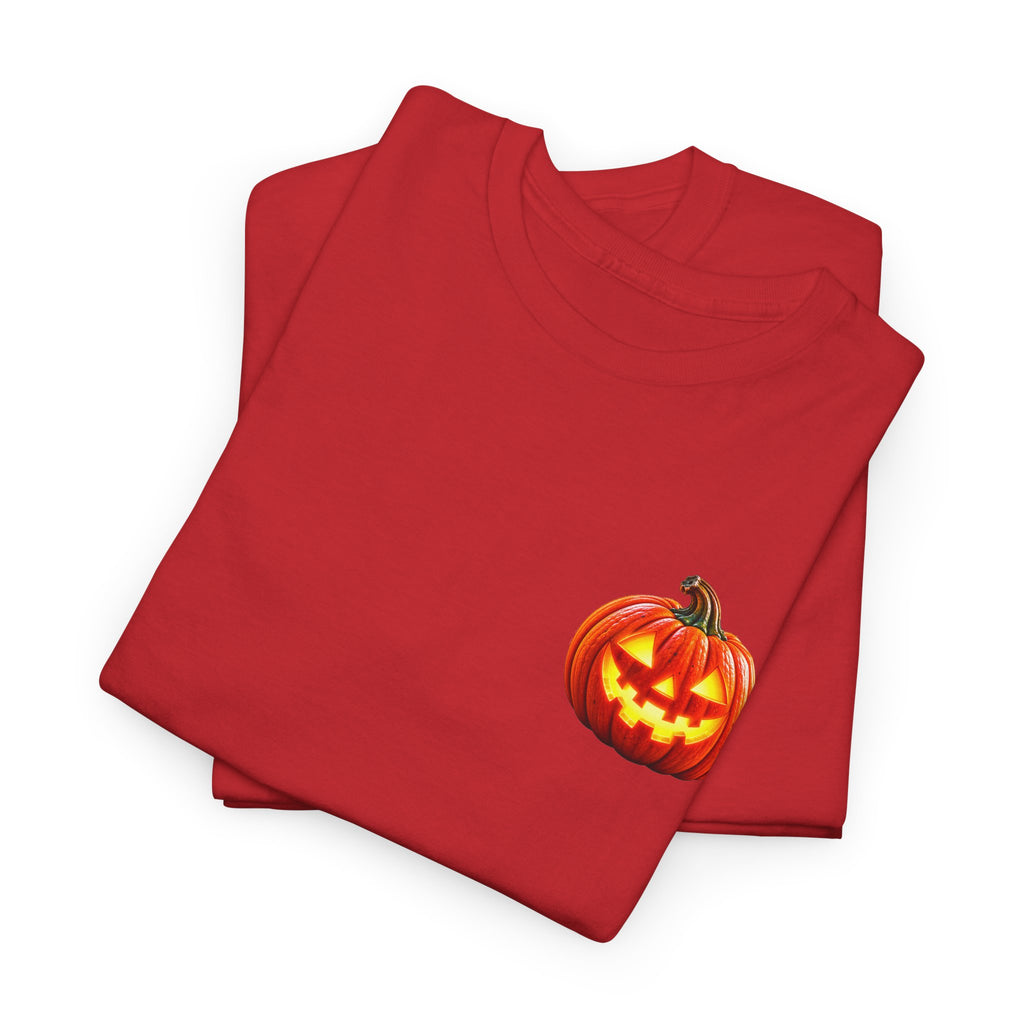 Halloween Raccoon Tee — Cute Jack-o'-Lantern "Happy Halloween" Shirt
