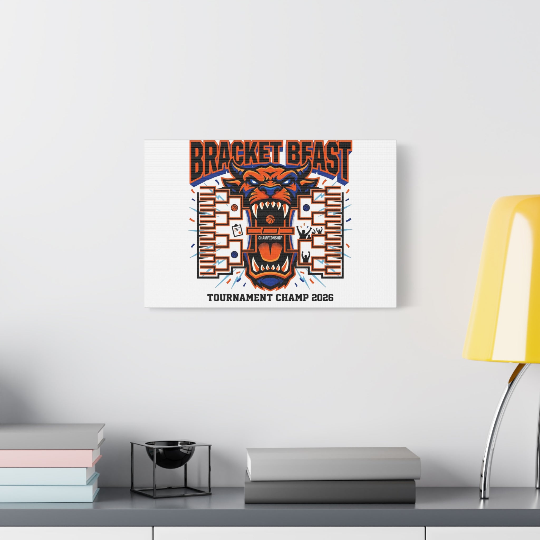 Bracket Beast Canvas | College Tournament Bracket, Gameday Hoops 2026