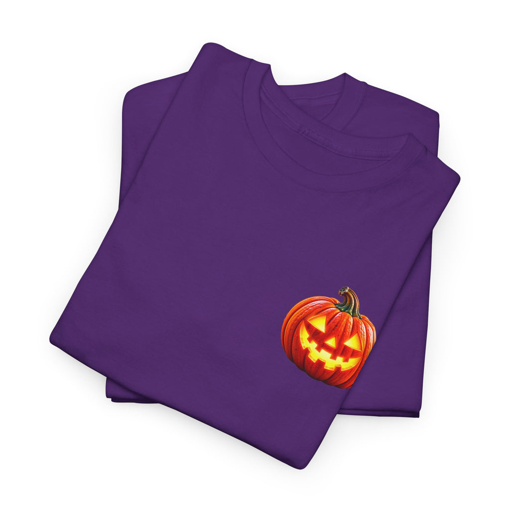 Halloween Raccoon Tee — Cute Jack-o'-Lantern "Happy Halloween" Shirt