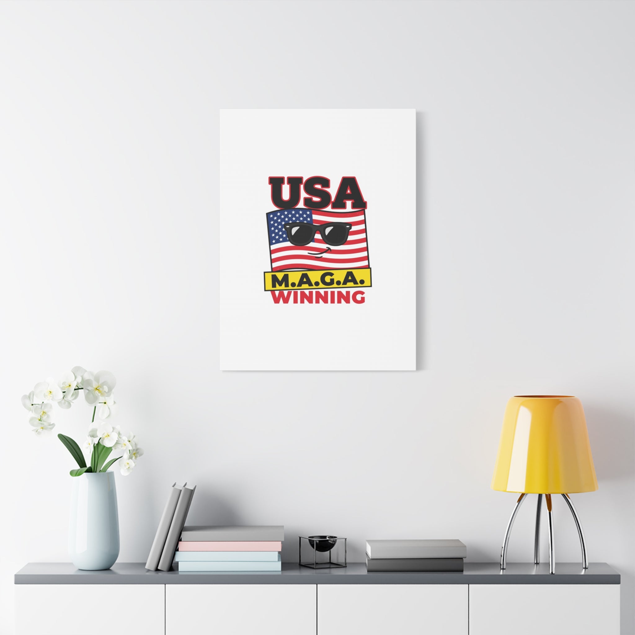 USA winning Canvas