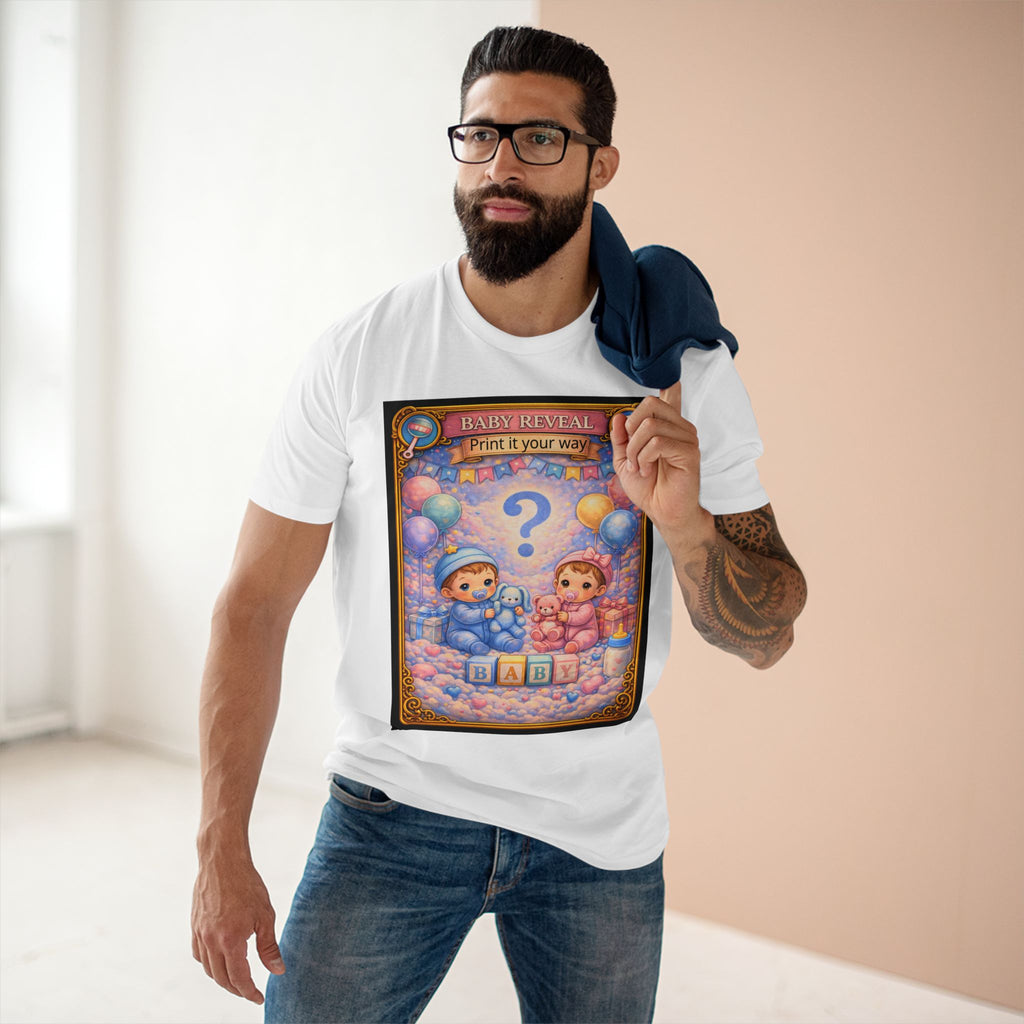Gender Reveal T-Shirt — (Print It Your Way)