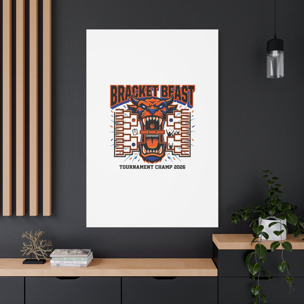 Bracket Beast Canvas | College Tournament Bracket, Gameday Hoops 2026