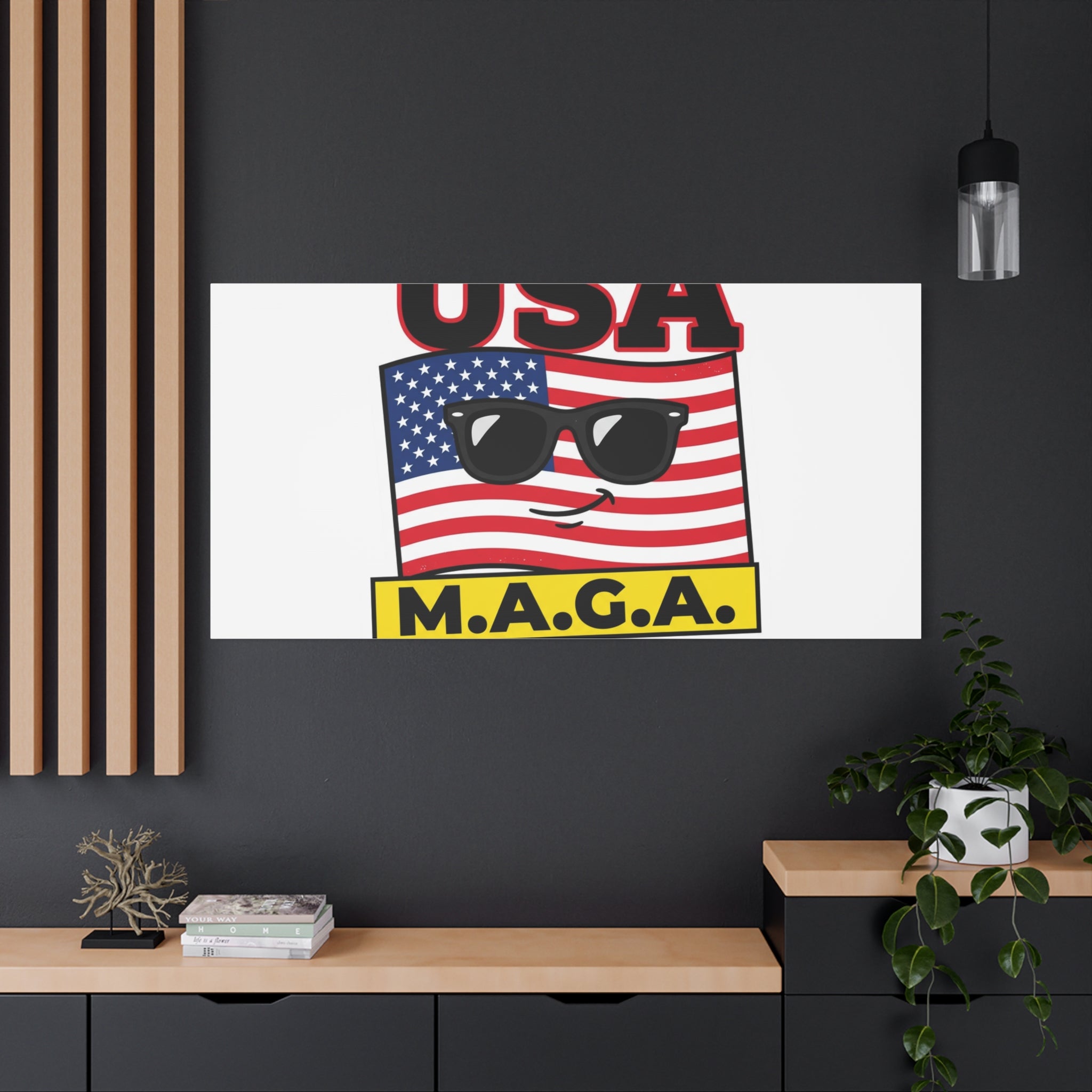 USA winning Canvas