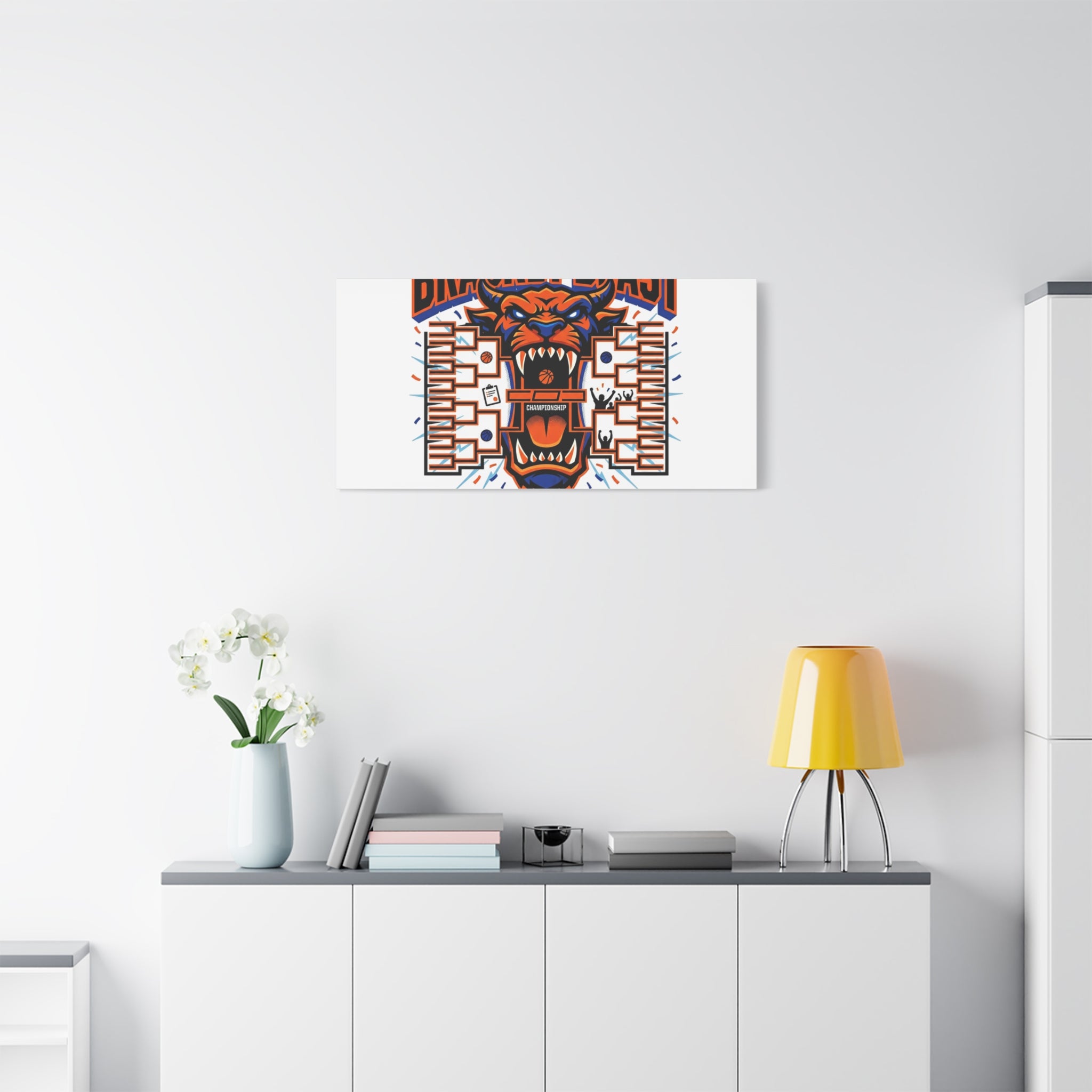 Bracket Beast Canvas | College Tournament Bracket, Gameday Hoops 2026