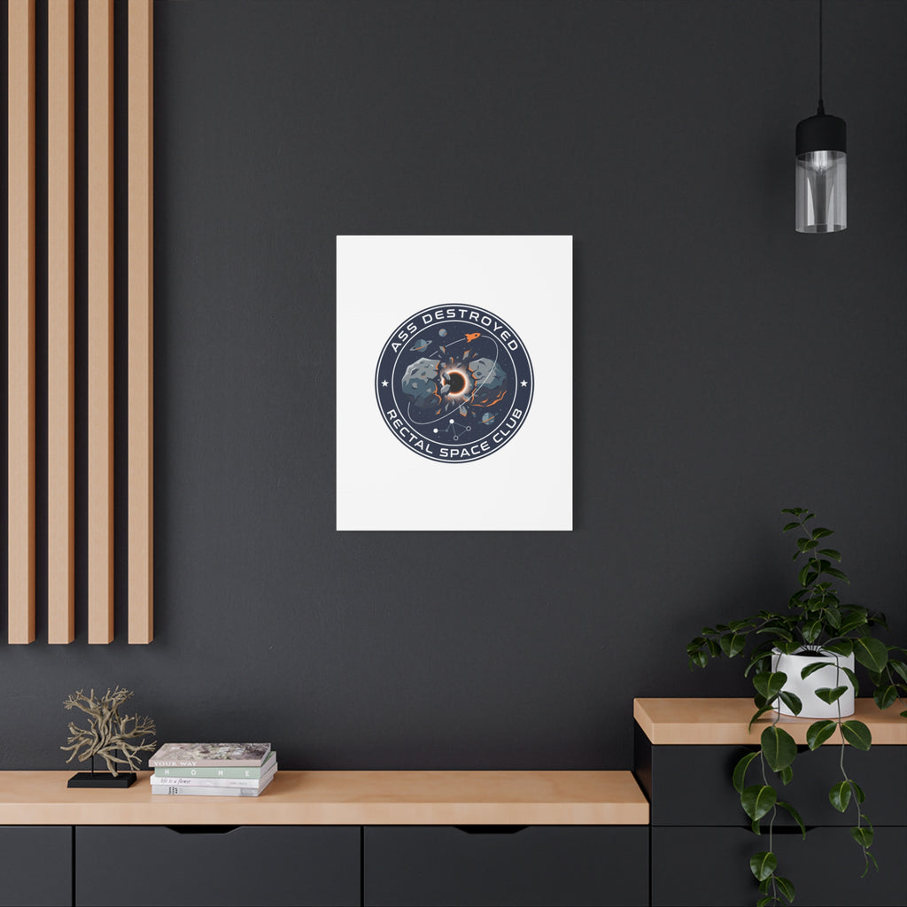 Cosmic Mission Patch Canvas | Space, Rocket, Astronaut, Deep Space