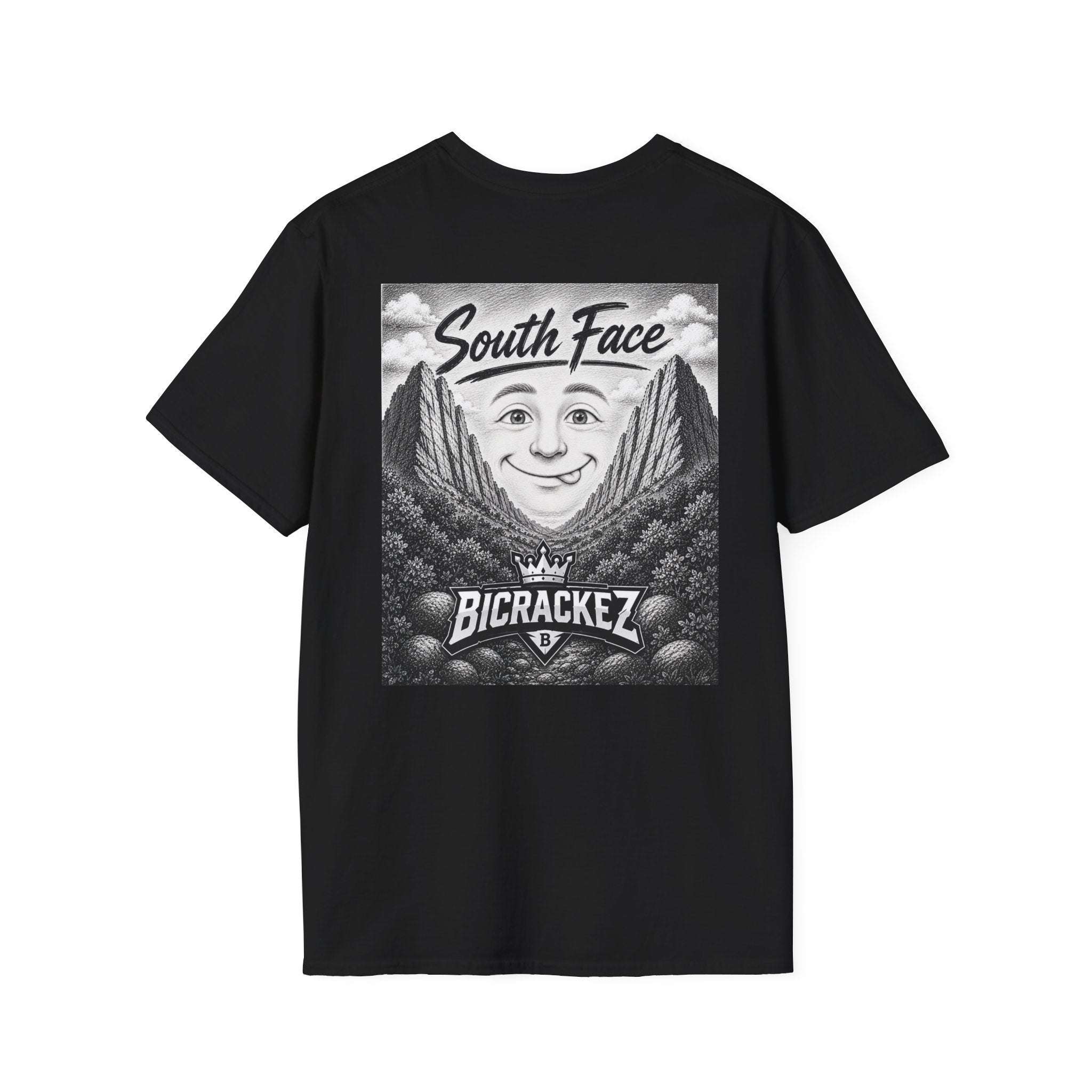 South Face Graphic Tee —Orgy Coin 9- Oral