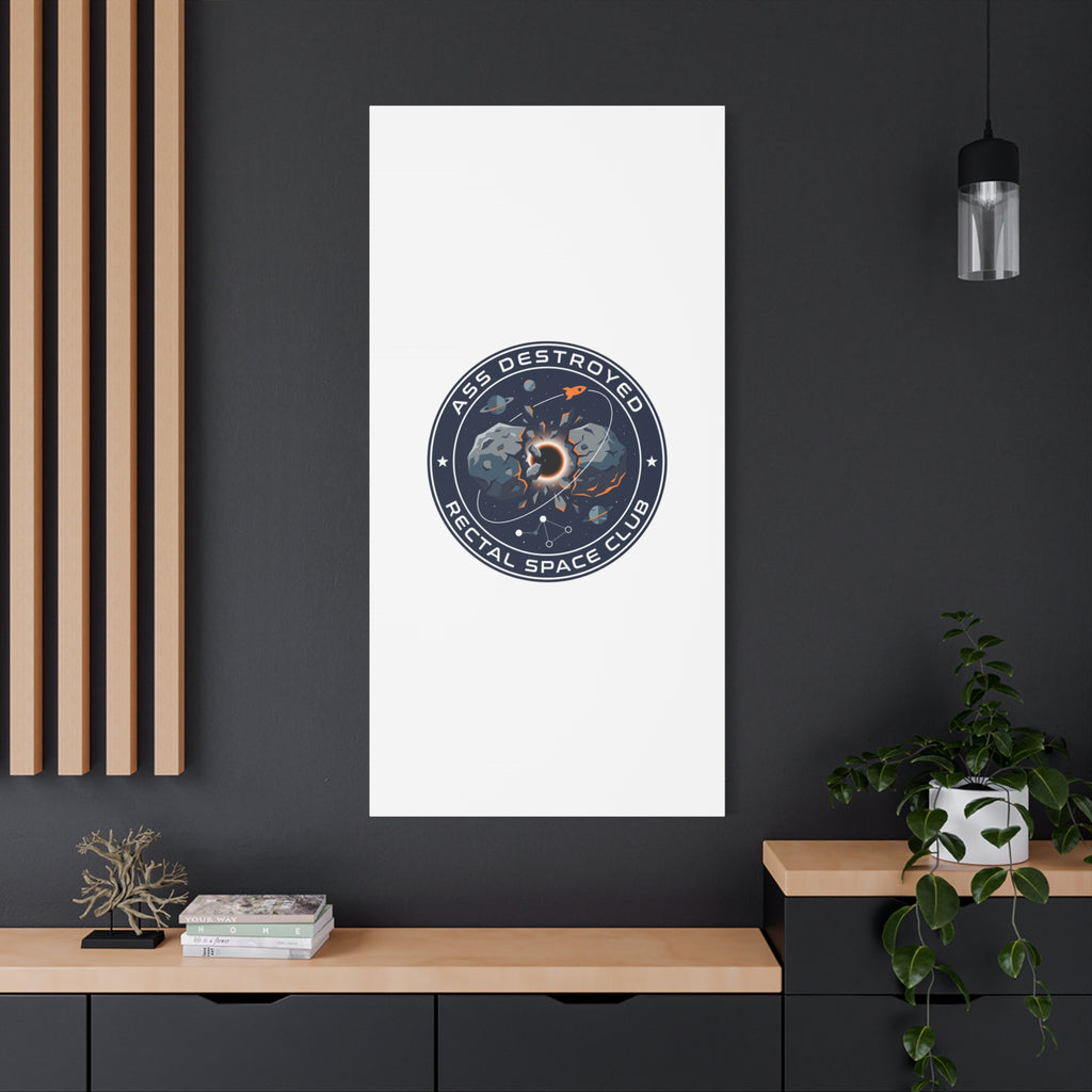 Cosmic Mission Patch Canvas | Space, Rocket, Astronaut, Deep Space