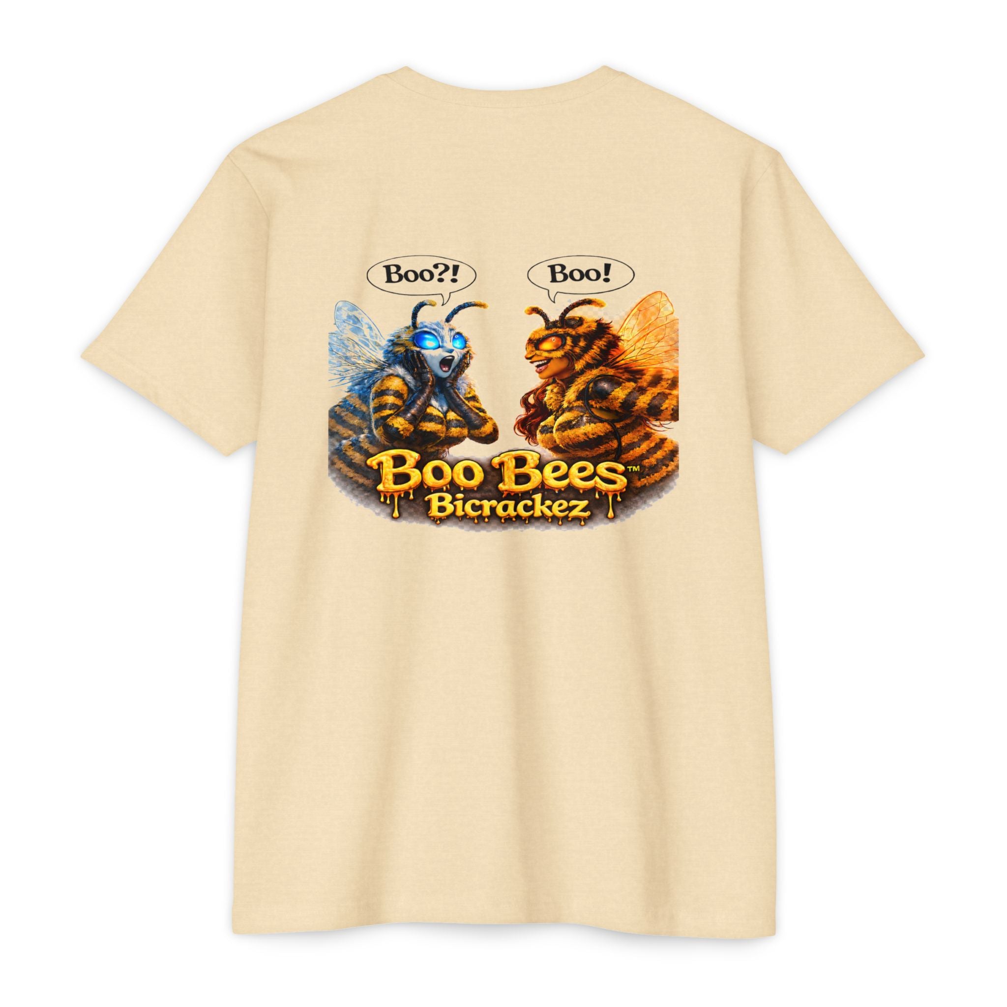 Boo Bees Graphic T-Shirt — 'Boo? Boo!' Bee Halloween Tee