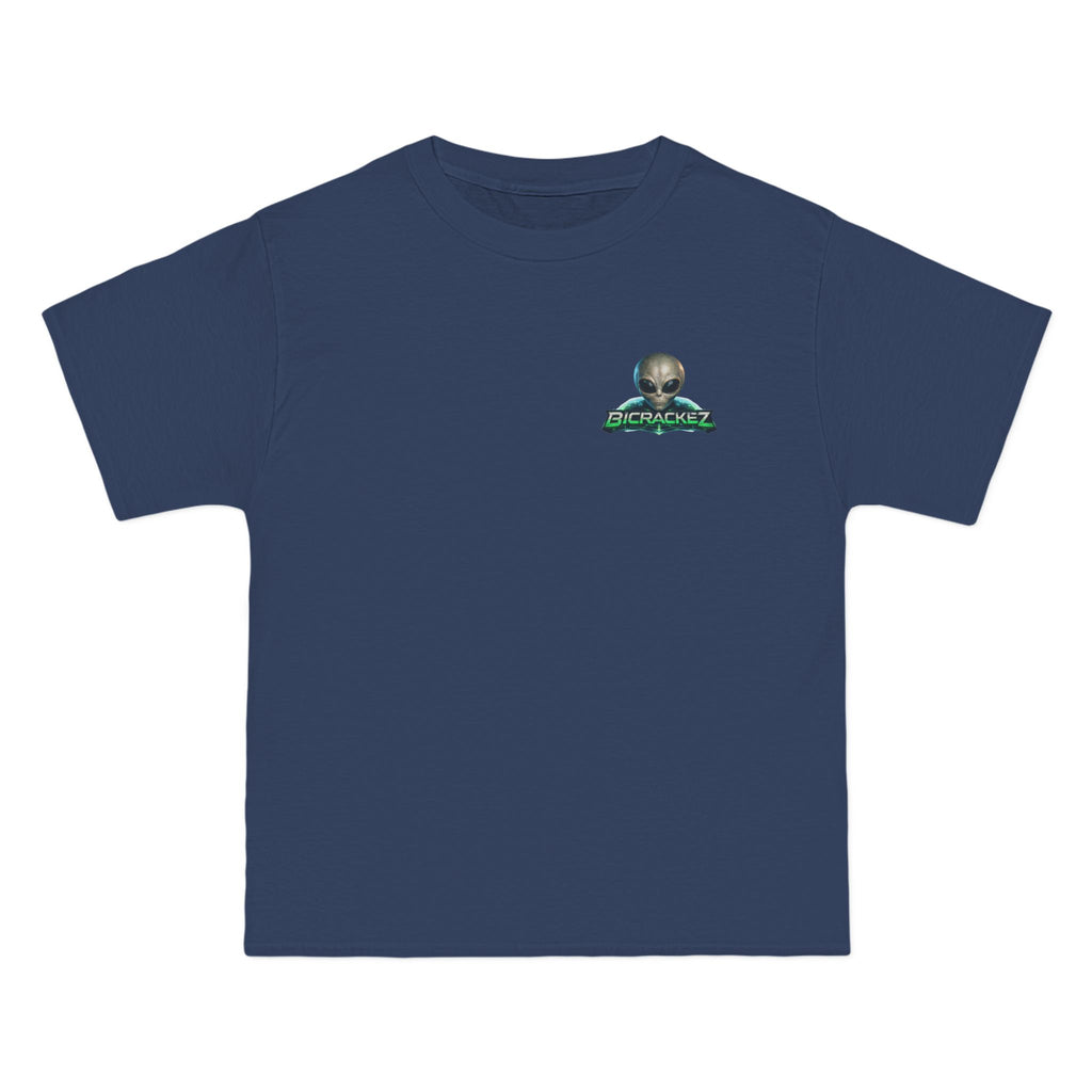 Alien Meditation Graphic T-Shirt — 'See No Evil' Trio Sci‑Fi Tee