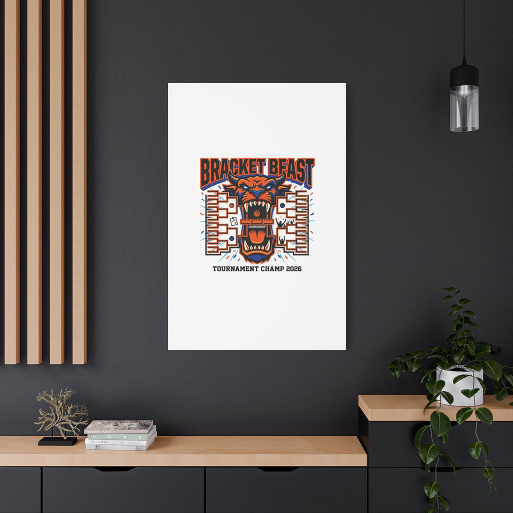 Bracket Beast Canvas | College Tournament Bracket, Gameday Hoops 2026