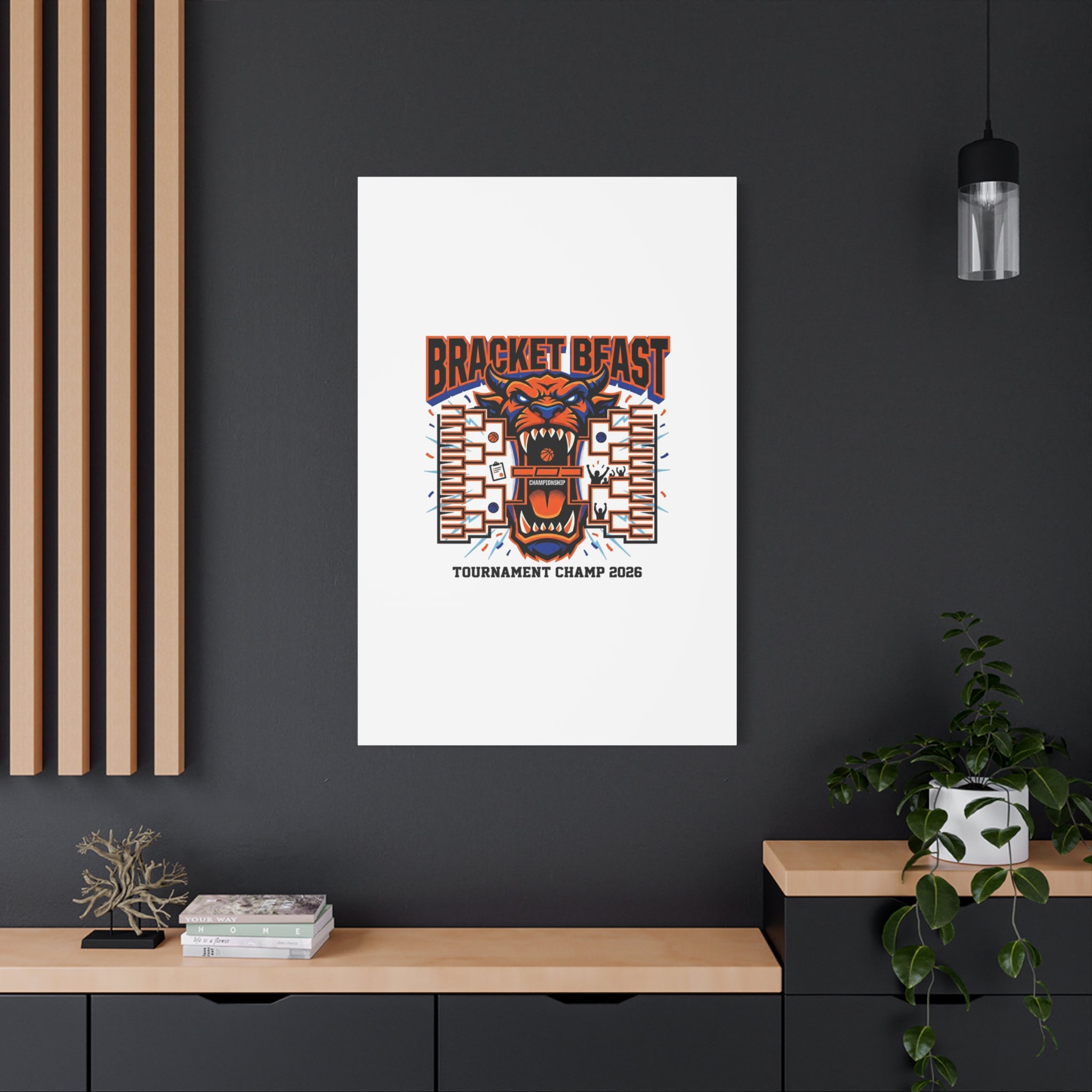 Bracket Beast Canvas | College Tournament Bracket, Gameday Hoops 2026