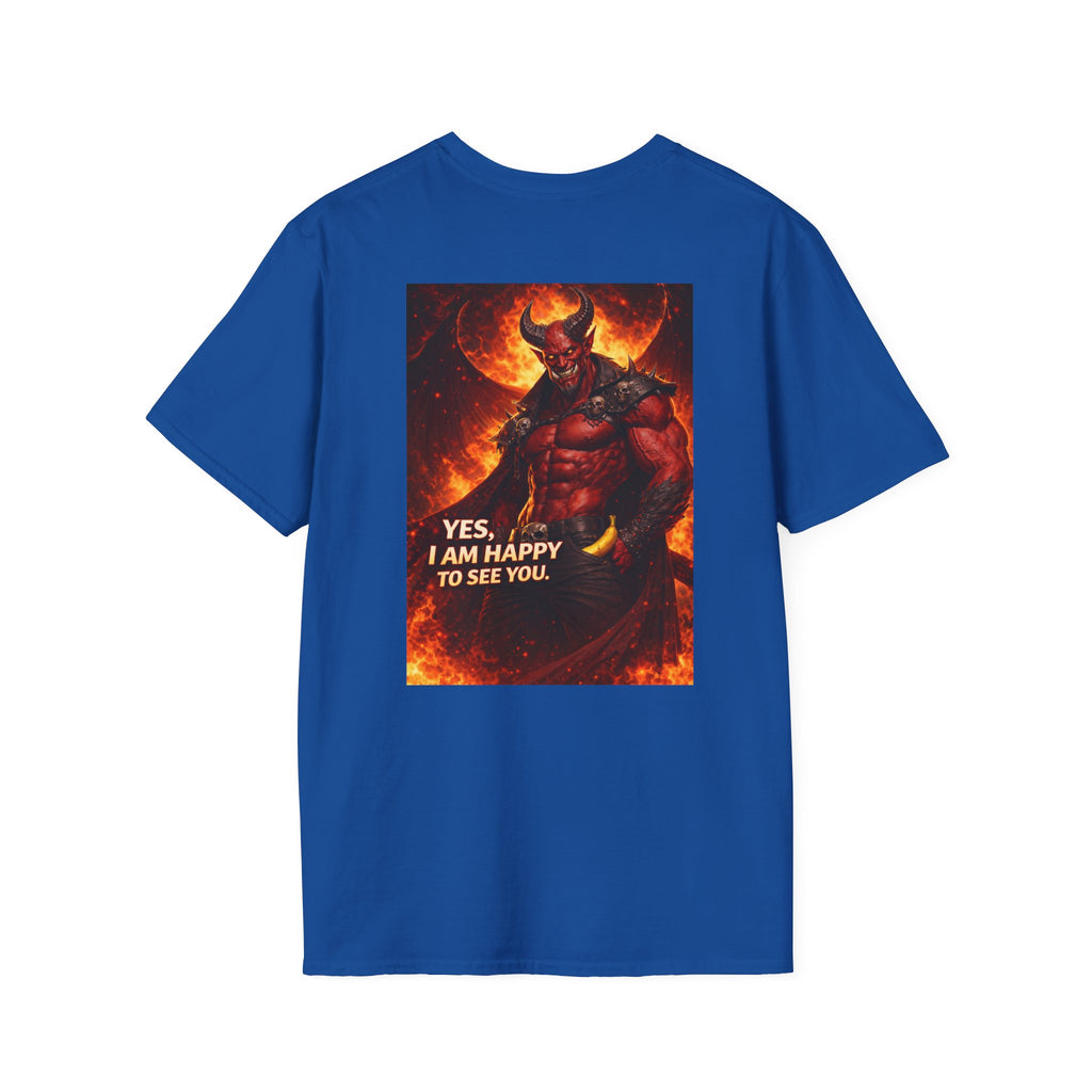Standing Seven Orgy Coin Graphic T-Shirt