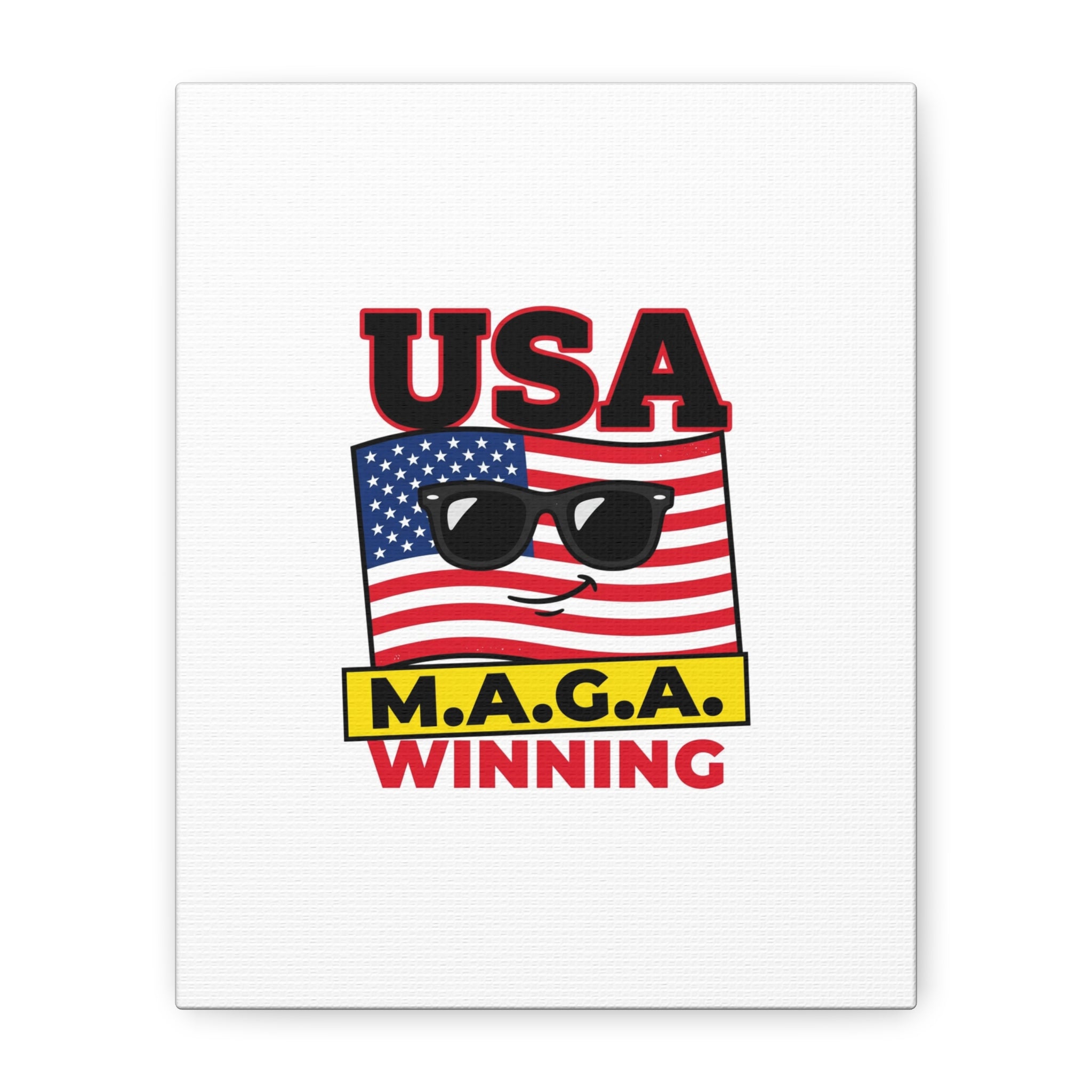USA winning Canvas