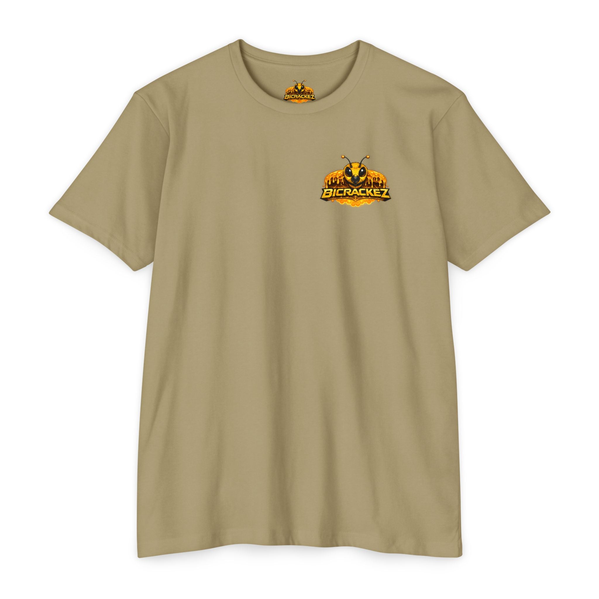 Bee Team Graphic T-Shirt — 'The Bee Team Bcrackez' Cartoon Logo Tee
