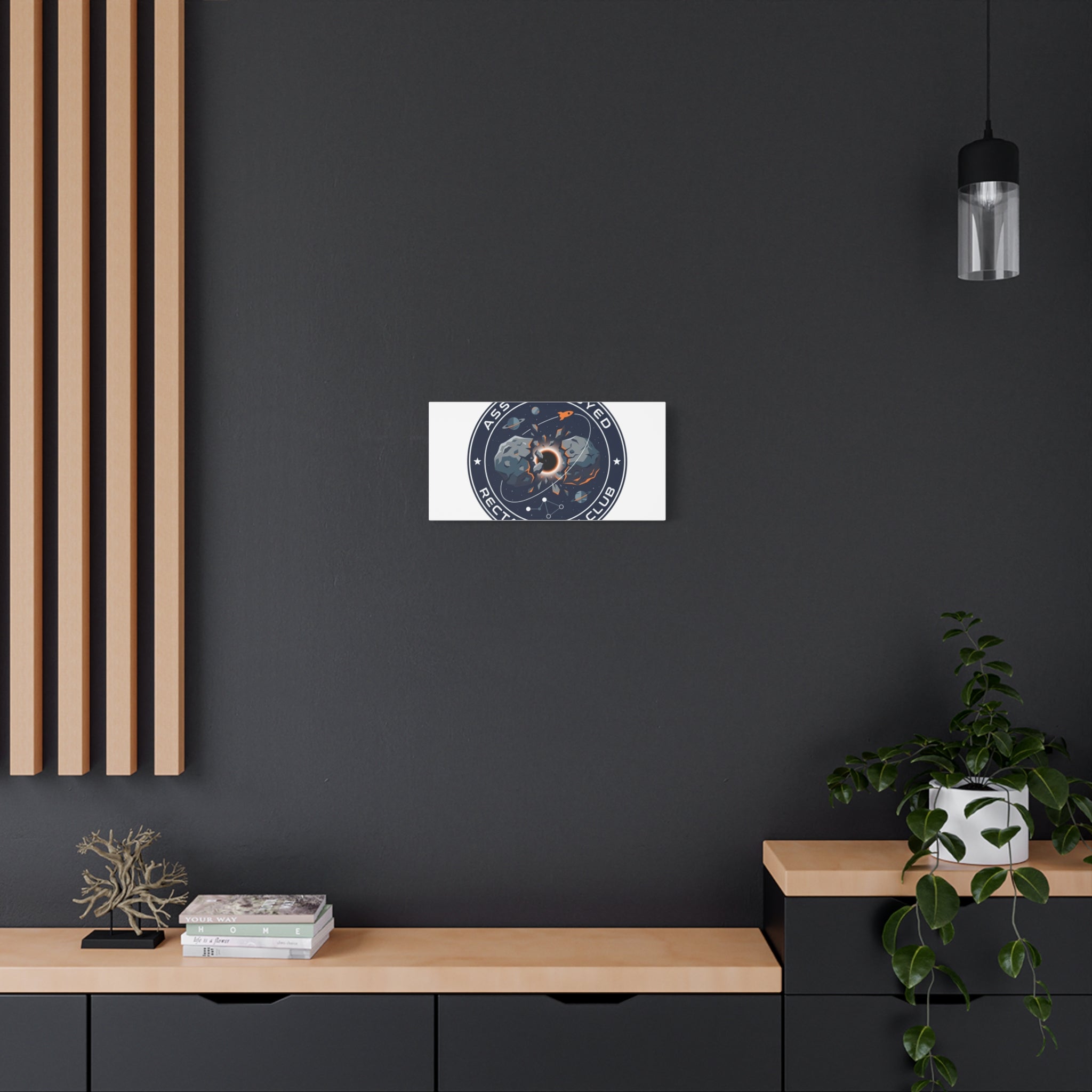 Cosmic Mission Patch Canvas | Space, Rocket, Astronaut, Deep Space