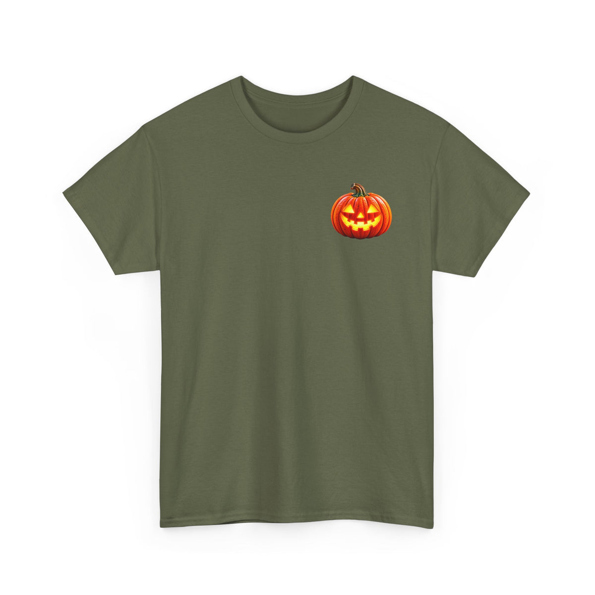 Halloween Raccoon Tee — Cute Jack-o'-Lantern "Happy Halloween" Shirt