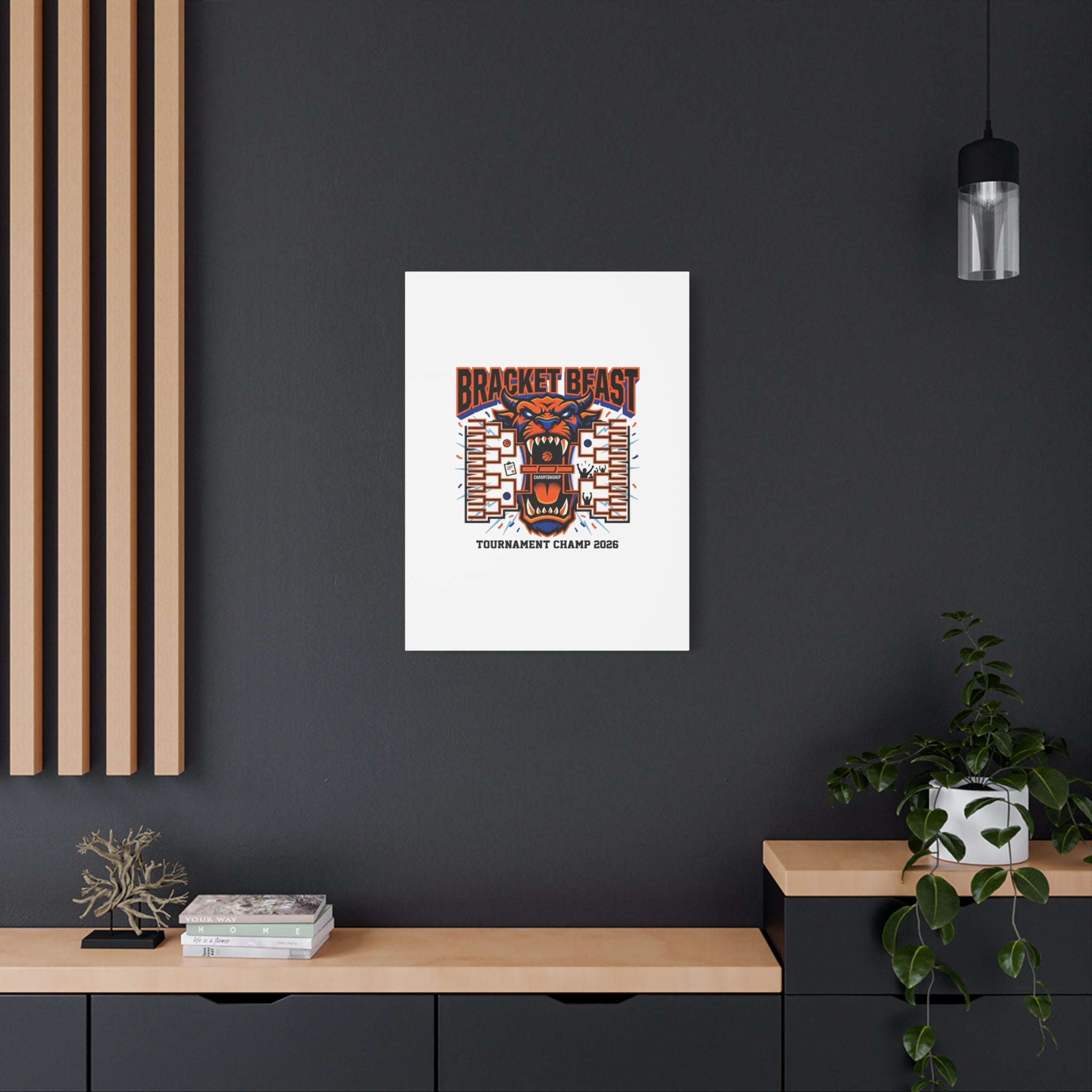Bracket Beast Canvas | College Tournament Bracket, Gameday Hoops 2026