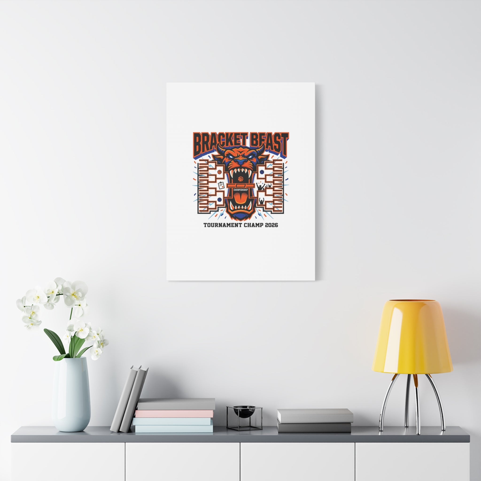 Bracket Beast Canvas | College Tournament Bracket, Gameday Hoops 2026