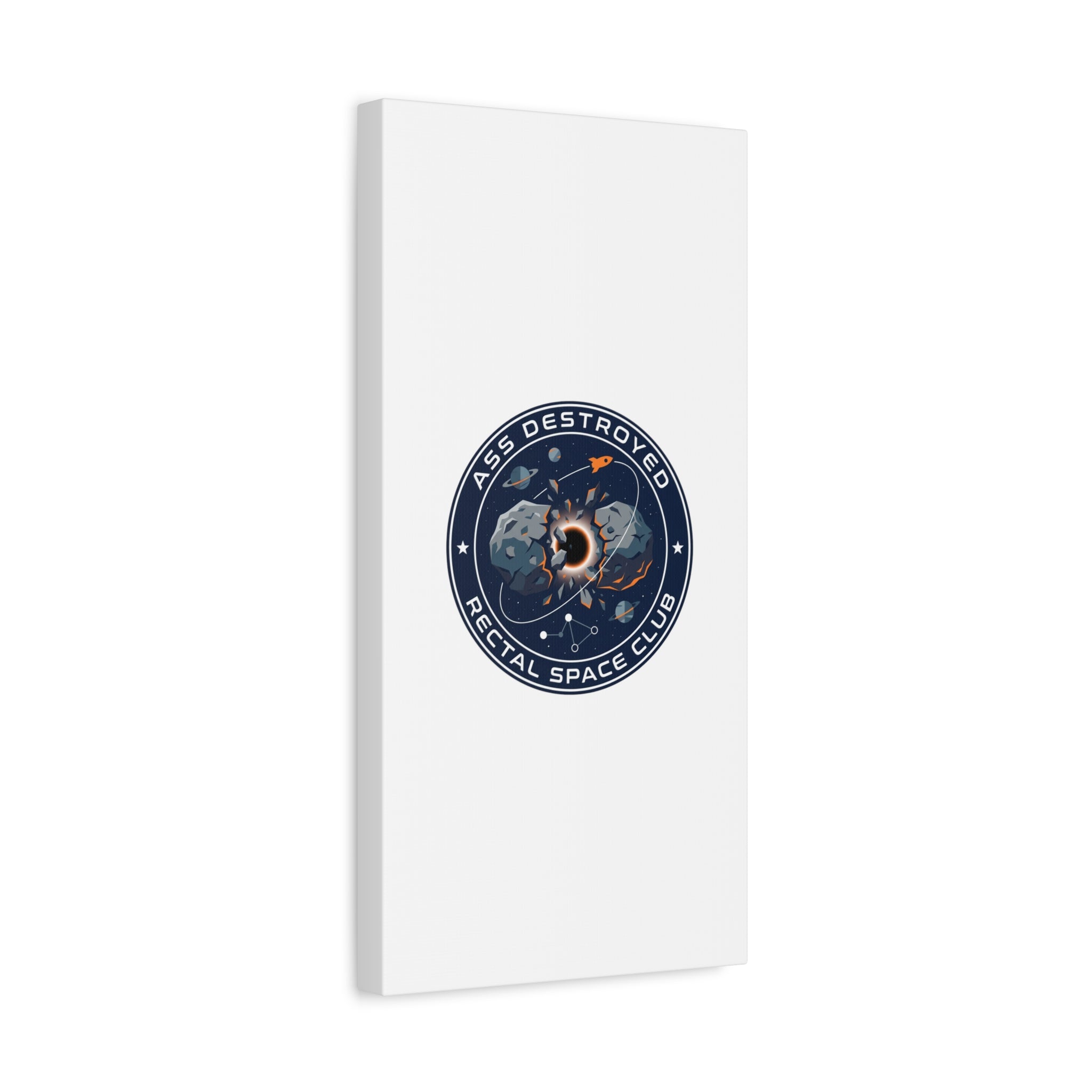 Cosmic Mission Patch Canvas | Space, Rocket, Astronaut, Deep Space