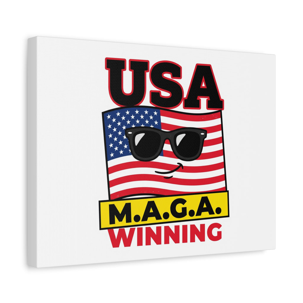 USA winning Canvas