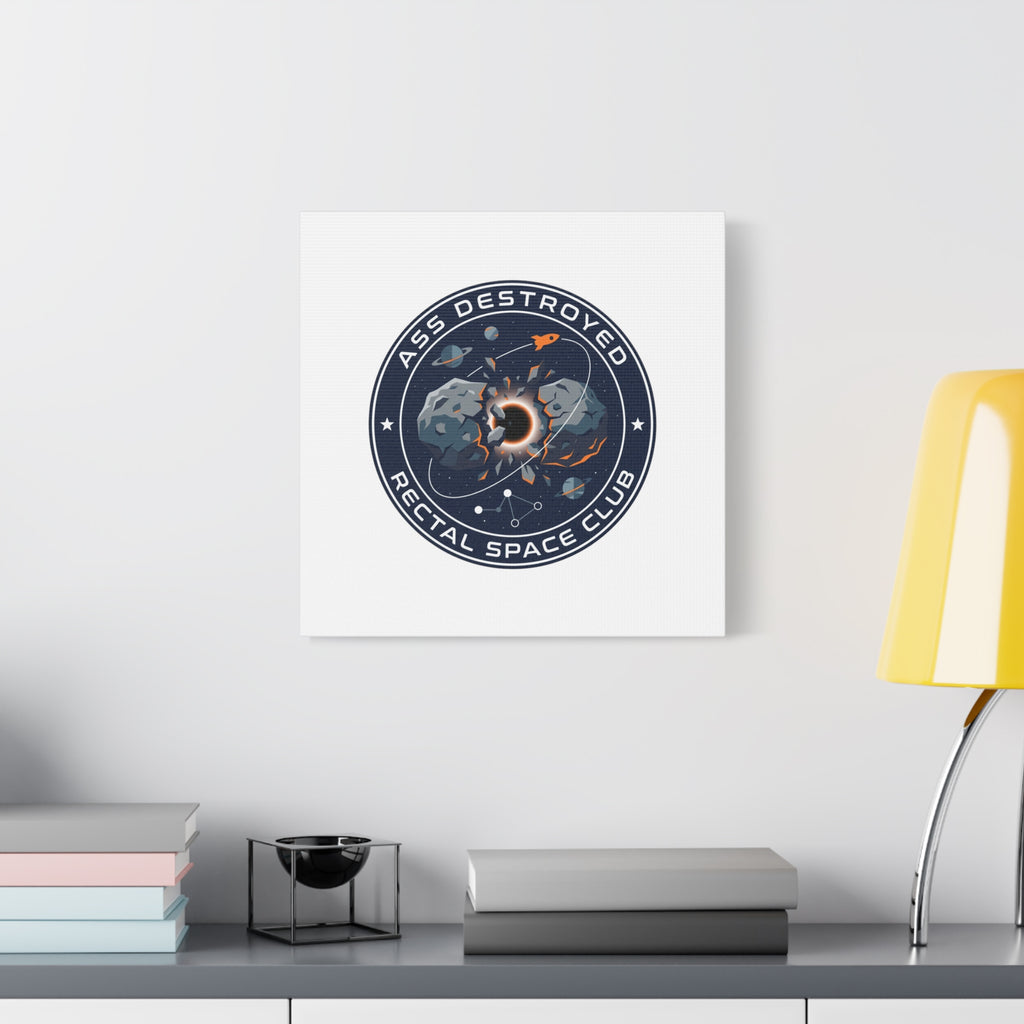 Cosmic Mission Patch Canvas | Space, Rocket, Astronaut, Deep Space