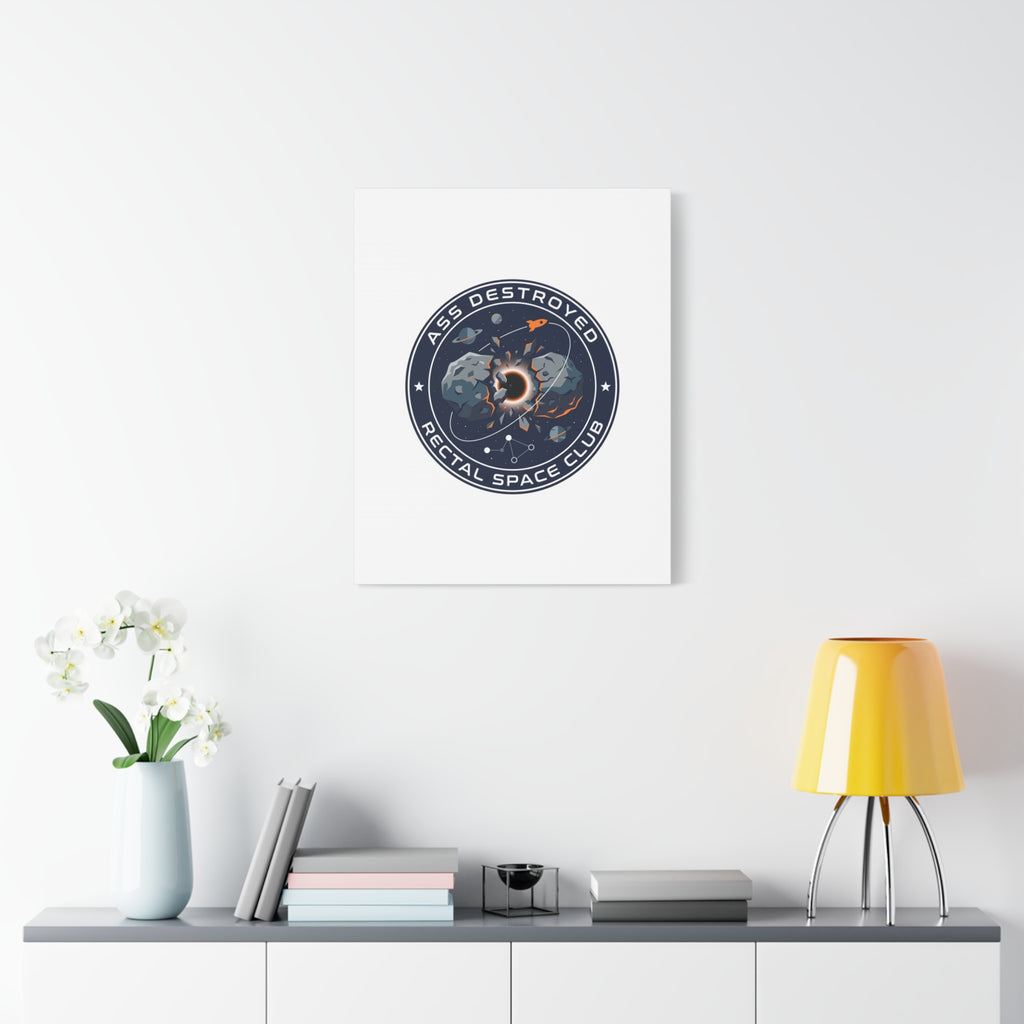 Cosmic Mission Patch Canvas | Space, Rocket, Astronaut, Deep Space