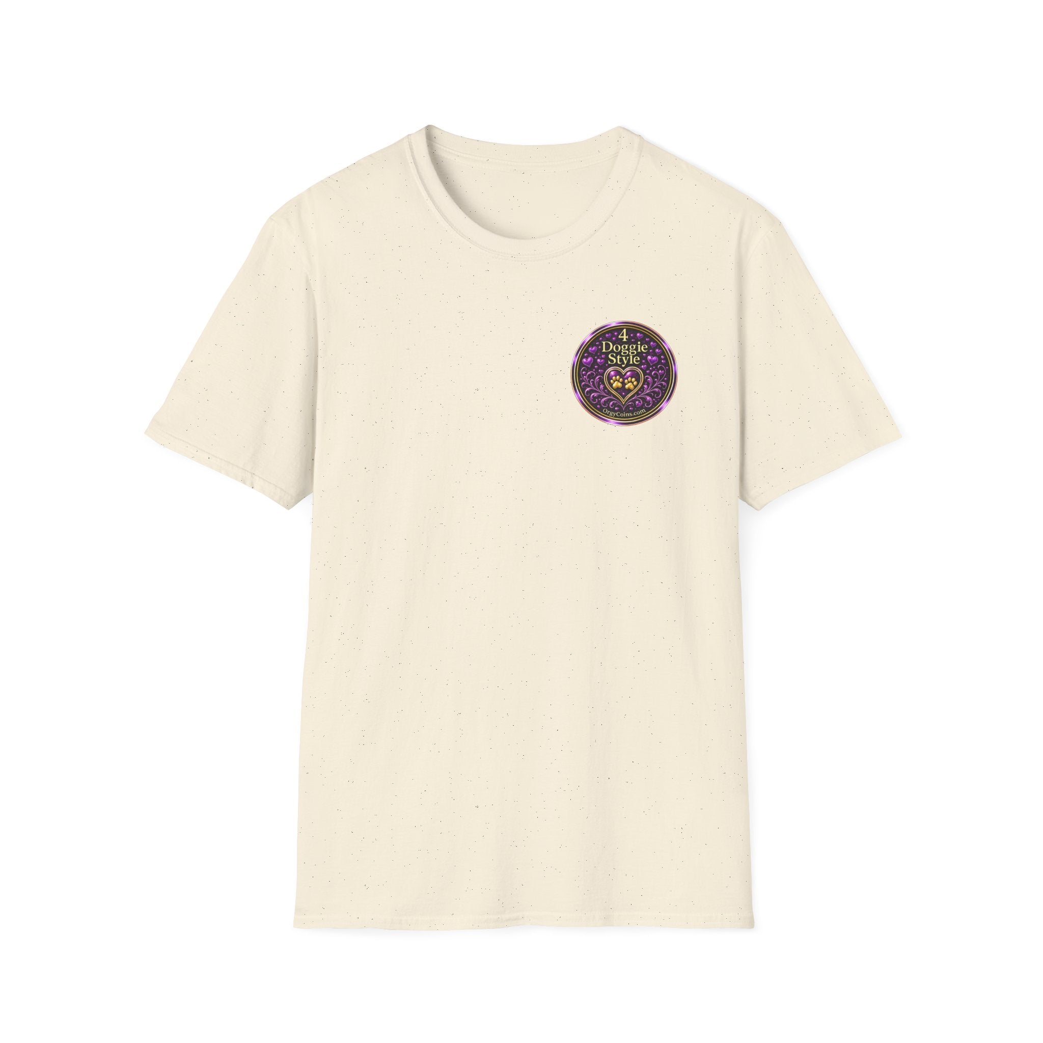 Doggie Style Heart Logo T-Shirt — Orgy Coin 4