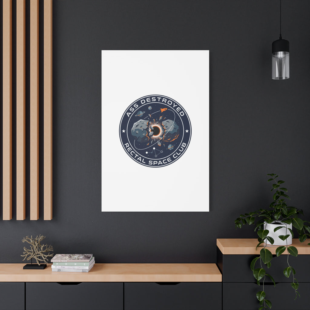Cosmic Mission Patch Canvas | Space, Rocket, Astronaut, Deep Space