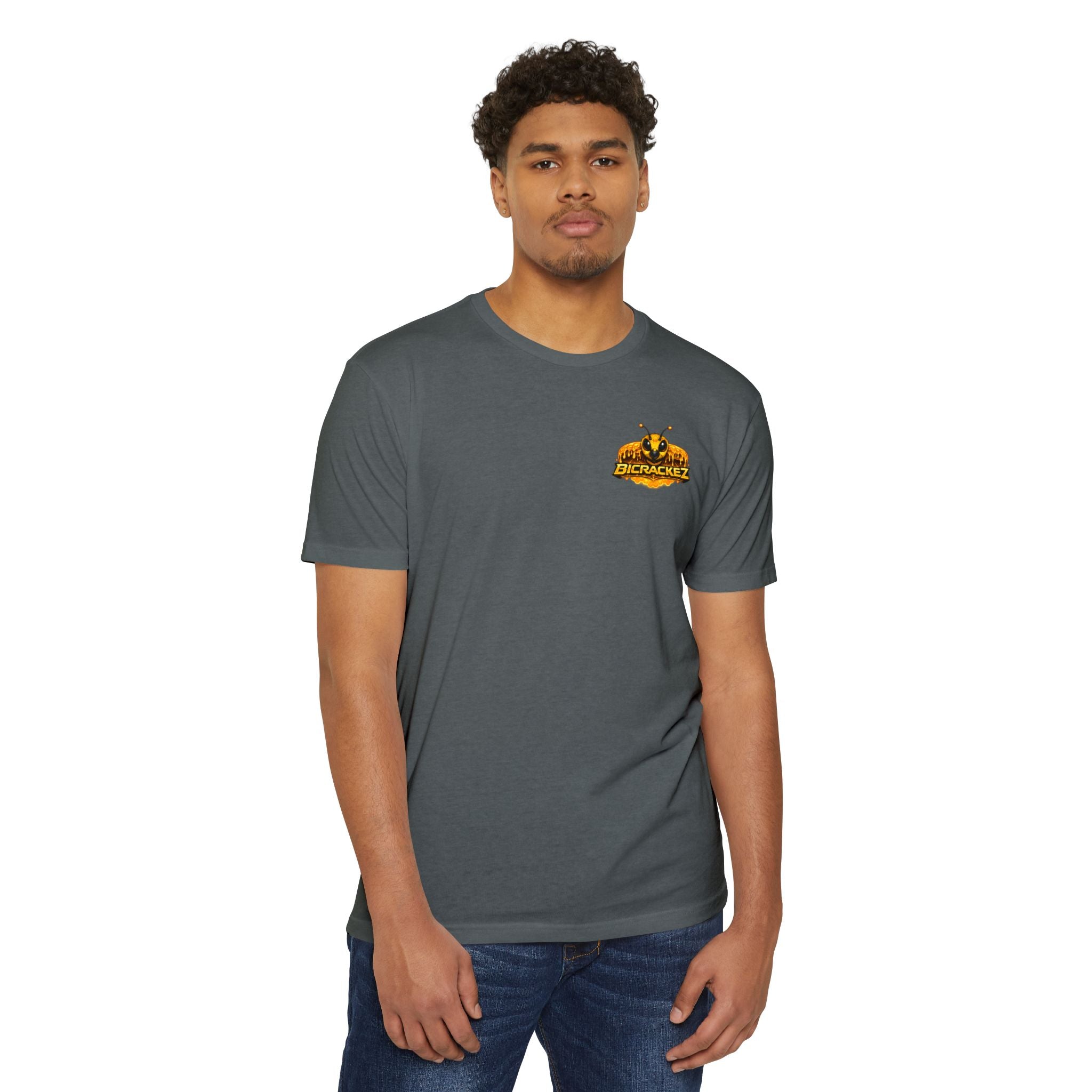Bee Stooges Graphic T-Shirt — Bee Costume Trio "Bee Crackez" Vintage Band Tee
