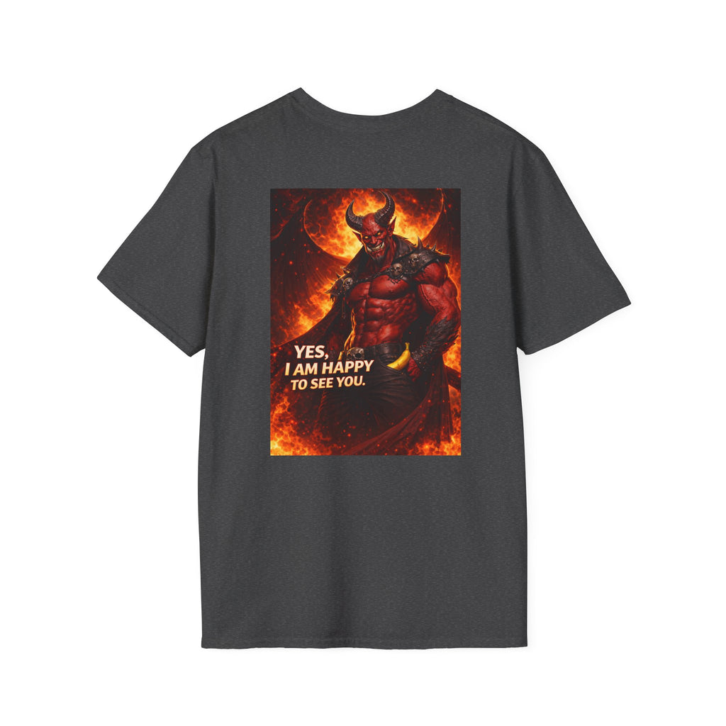 Standing Seven Orgy Coin Graphic T-Shirt